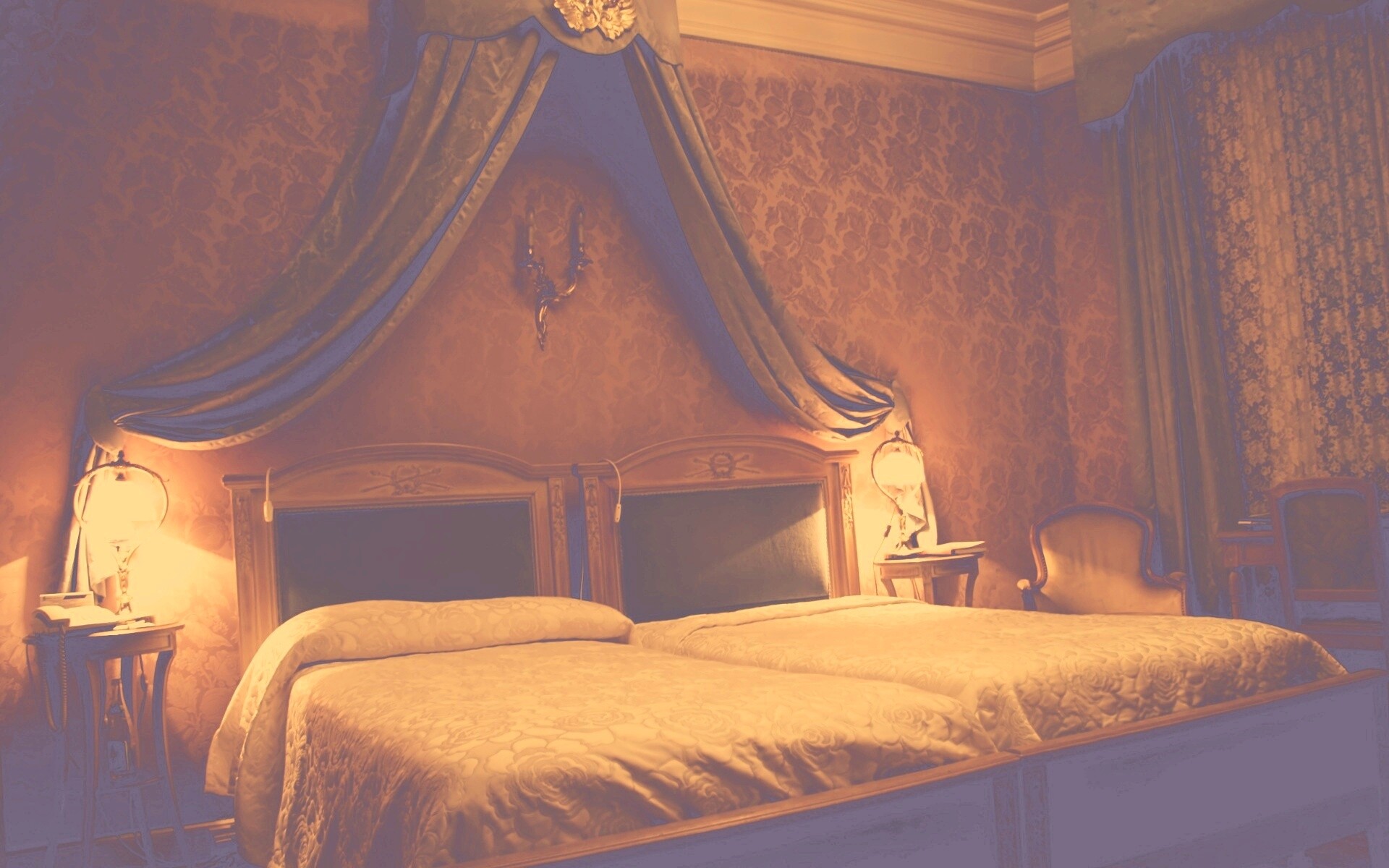 Спальня обои