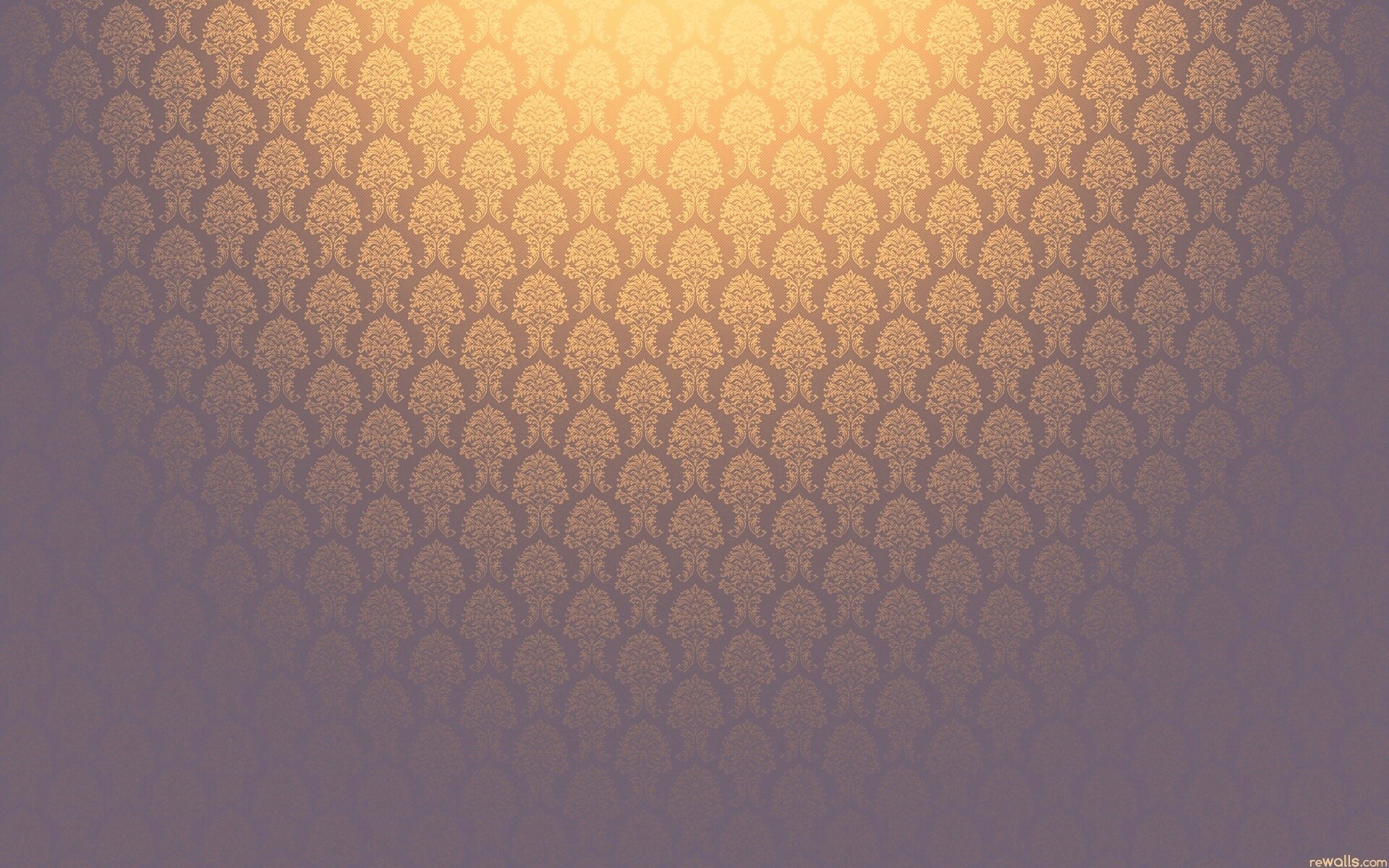 Оранжевые узоры обои