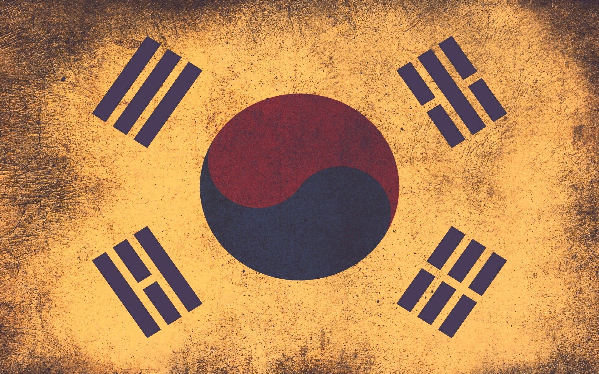 Флаг Кореи обои