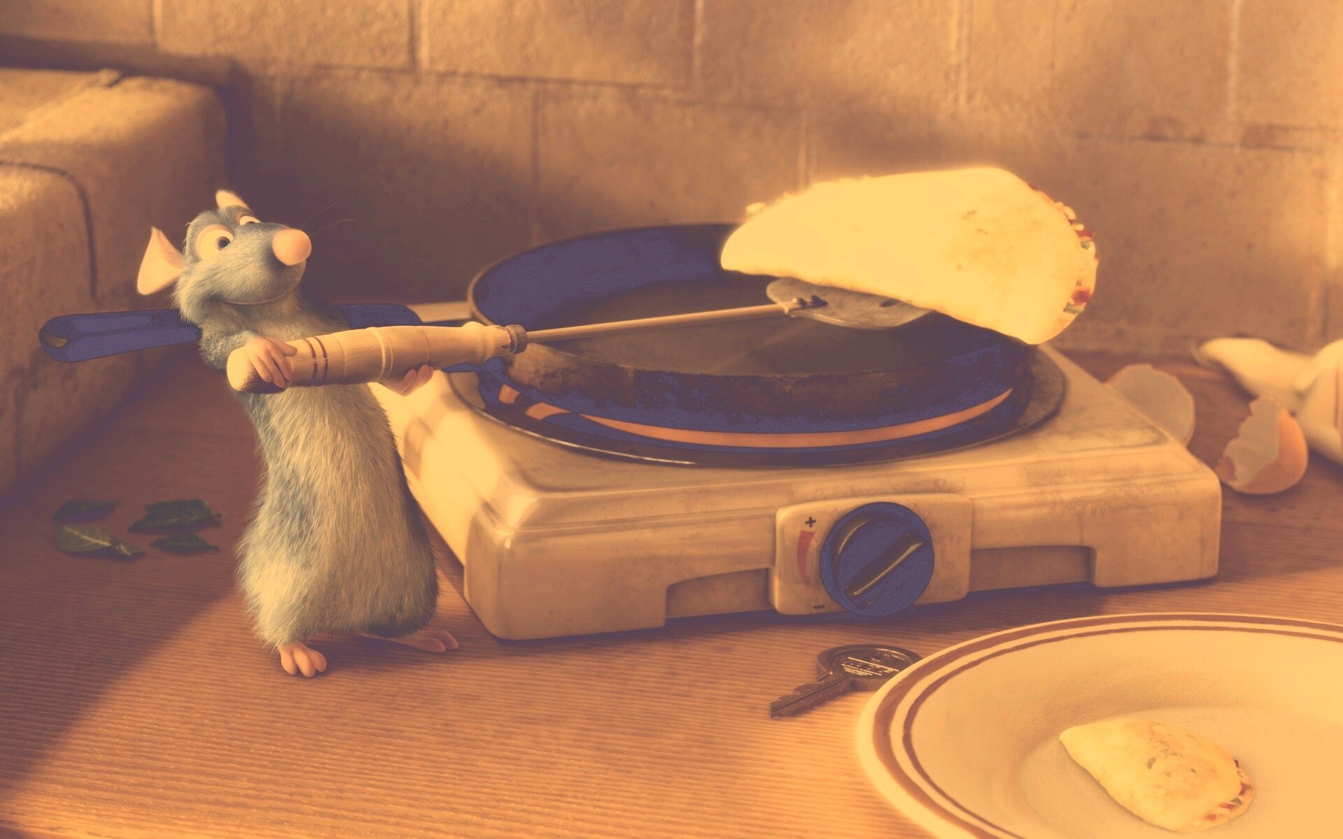 Рататуй у плиты обои