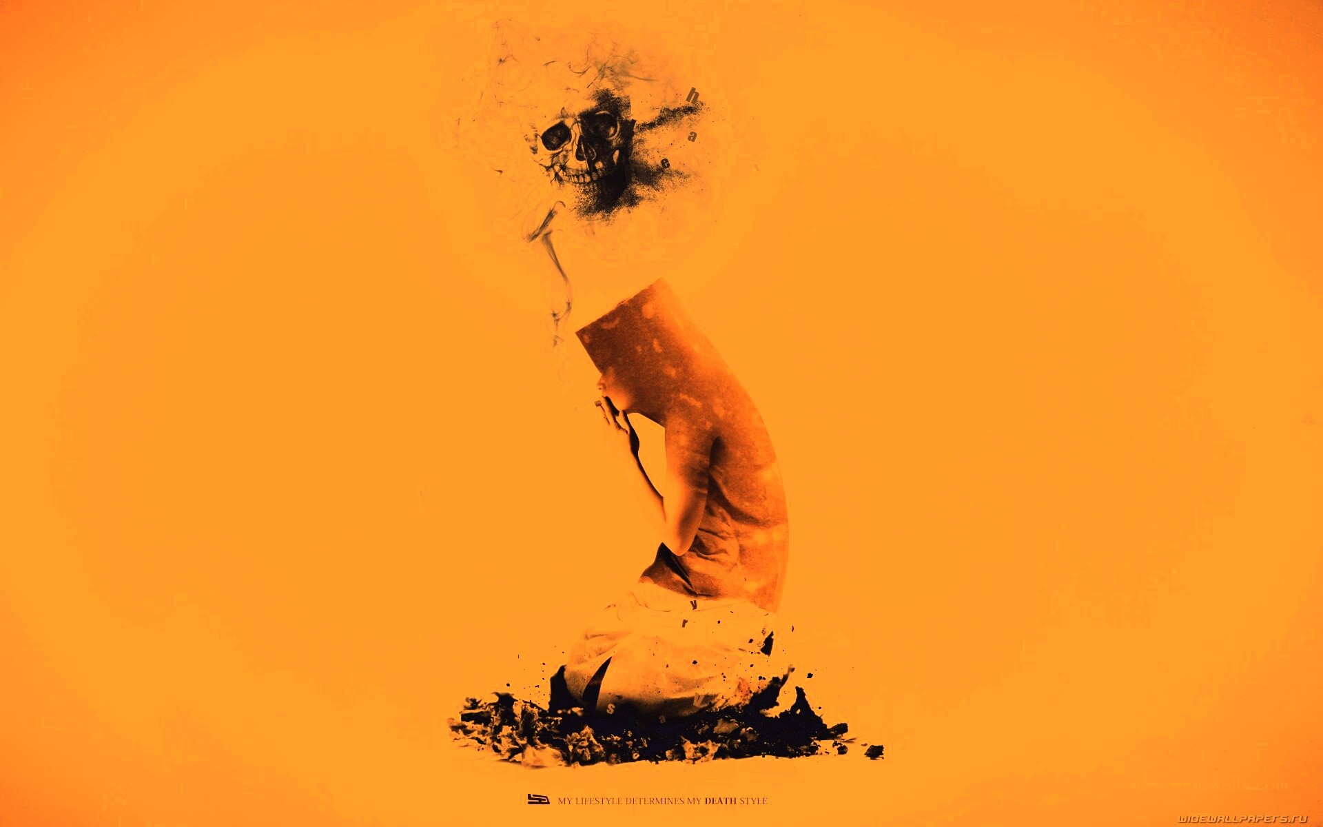 Твоя жизнь определяет твою смерть обои