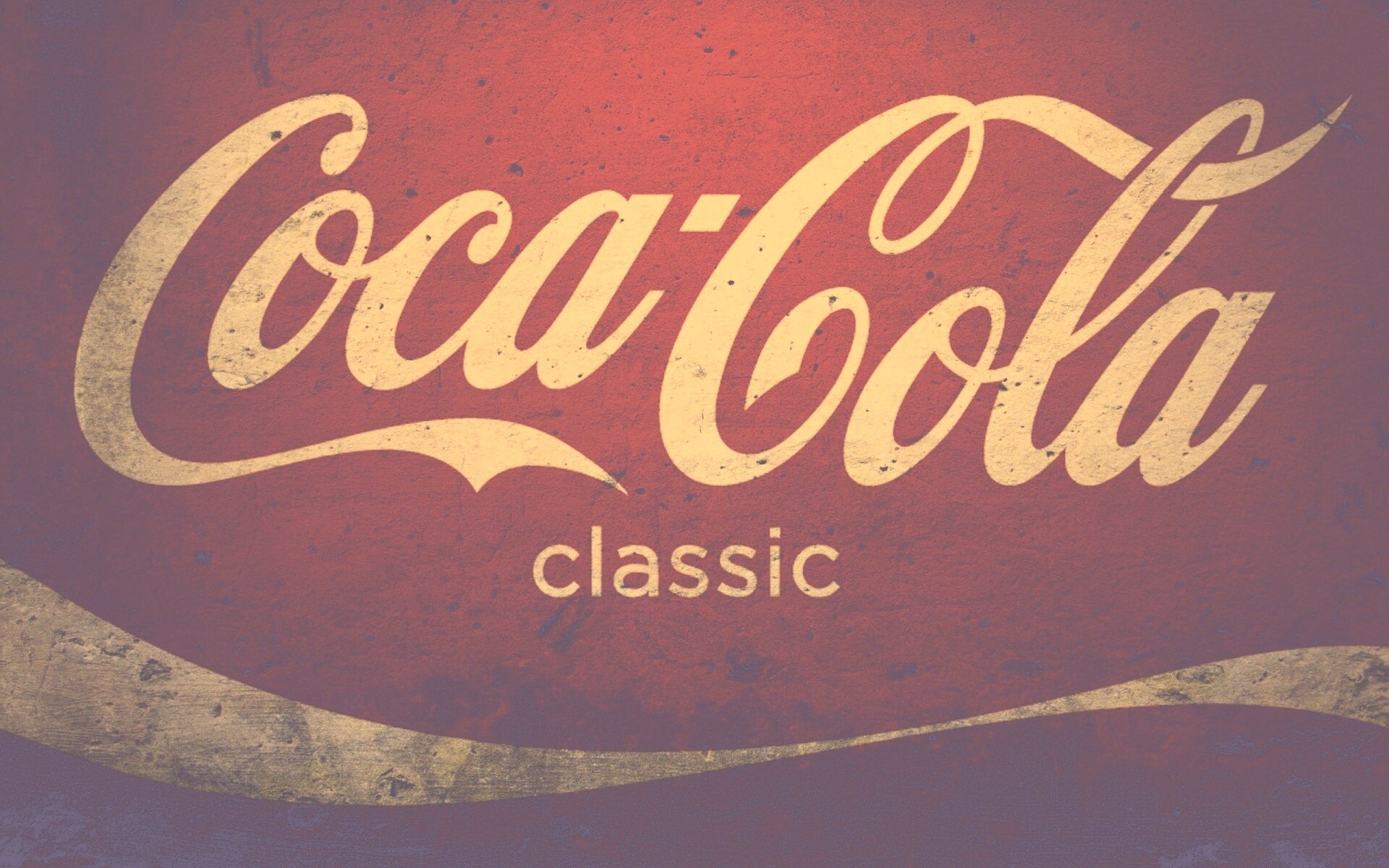 Логотип Кока-Кола в стиле гранж обои