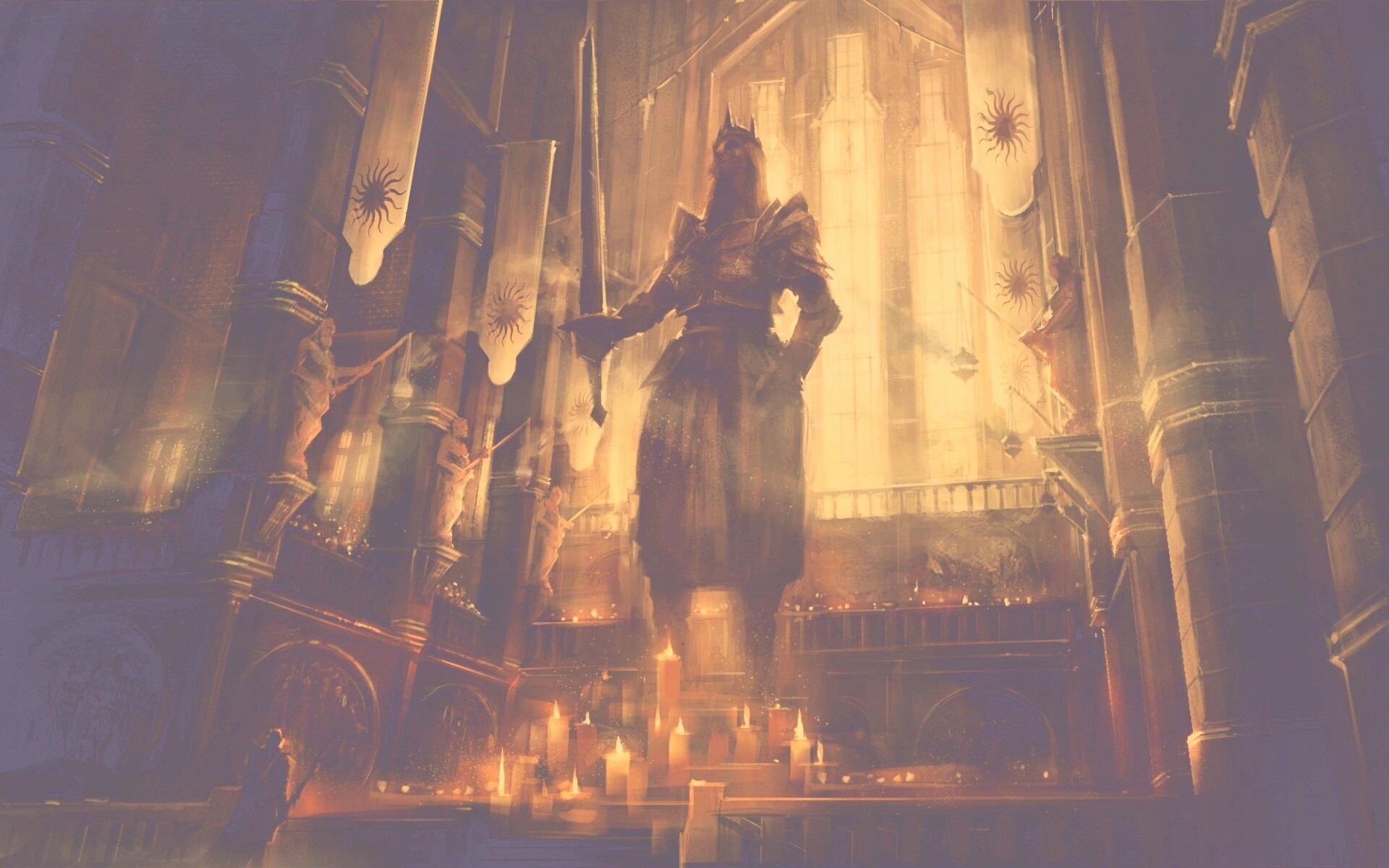 Алтарь из Dragon Age обои