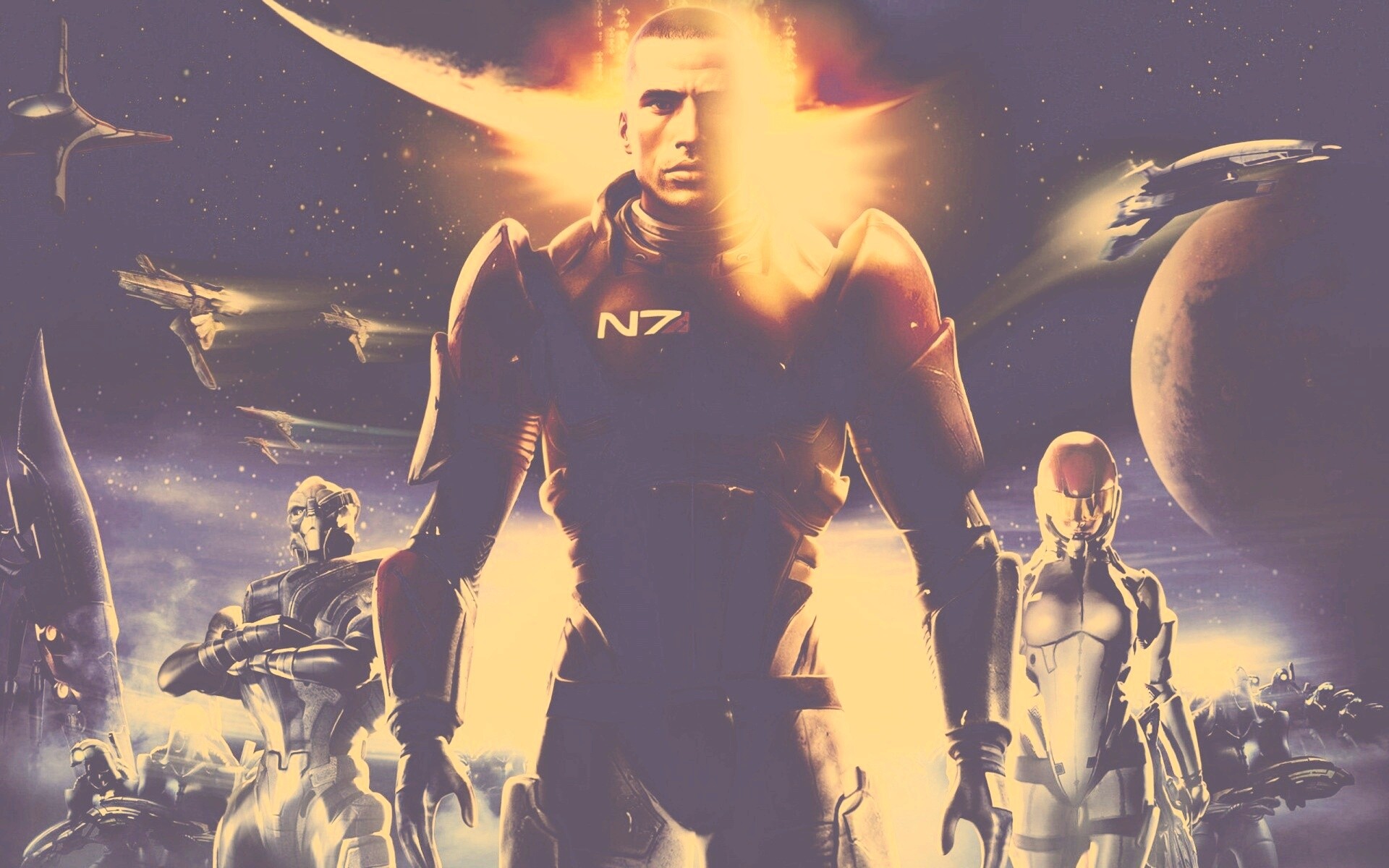Mass Effect 1 обои