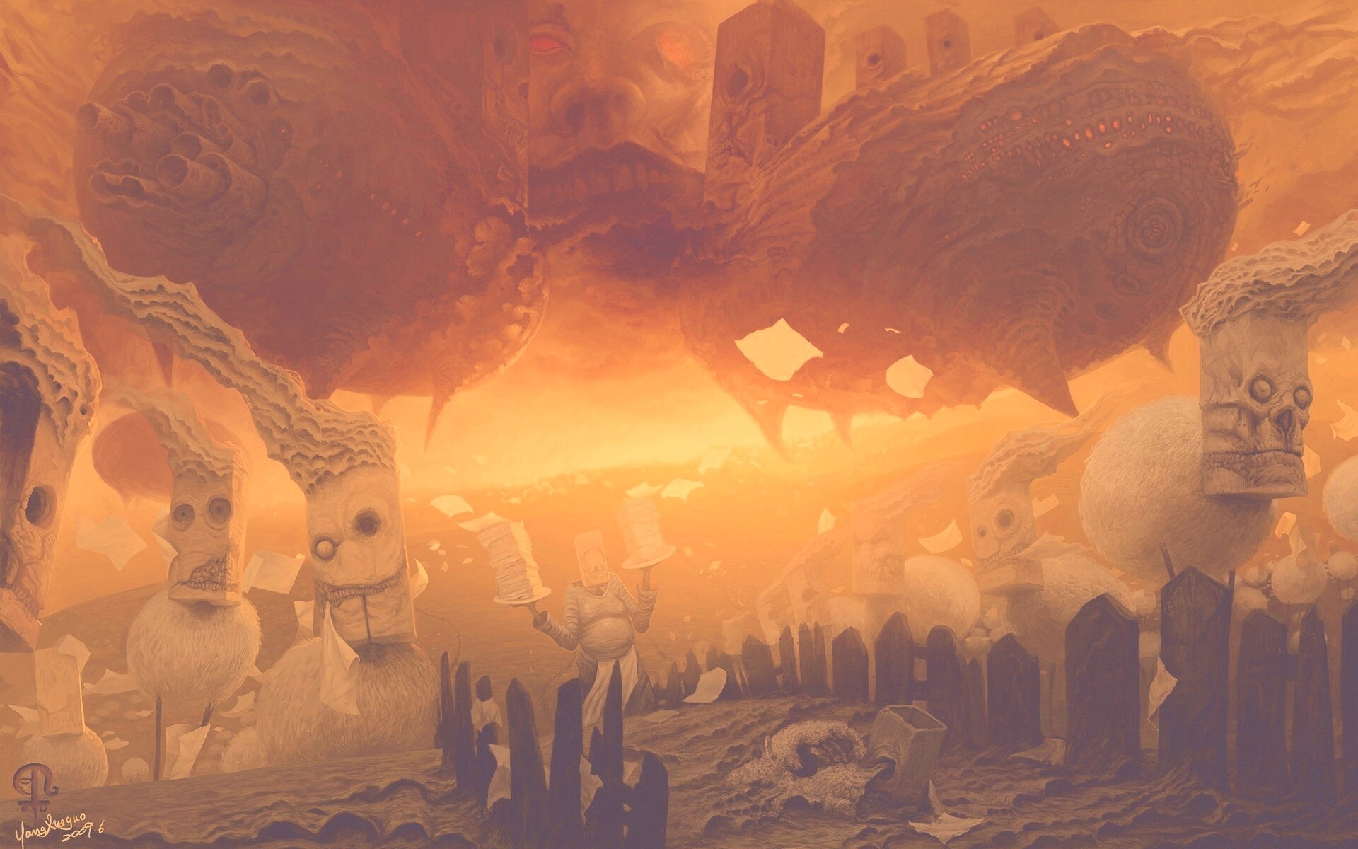 Ночной кошмар обои