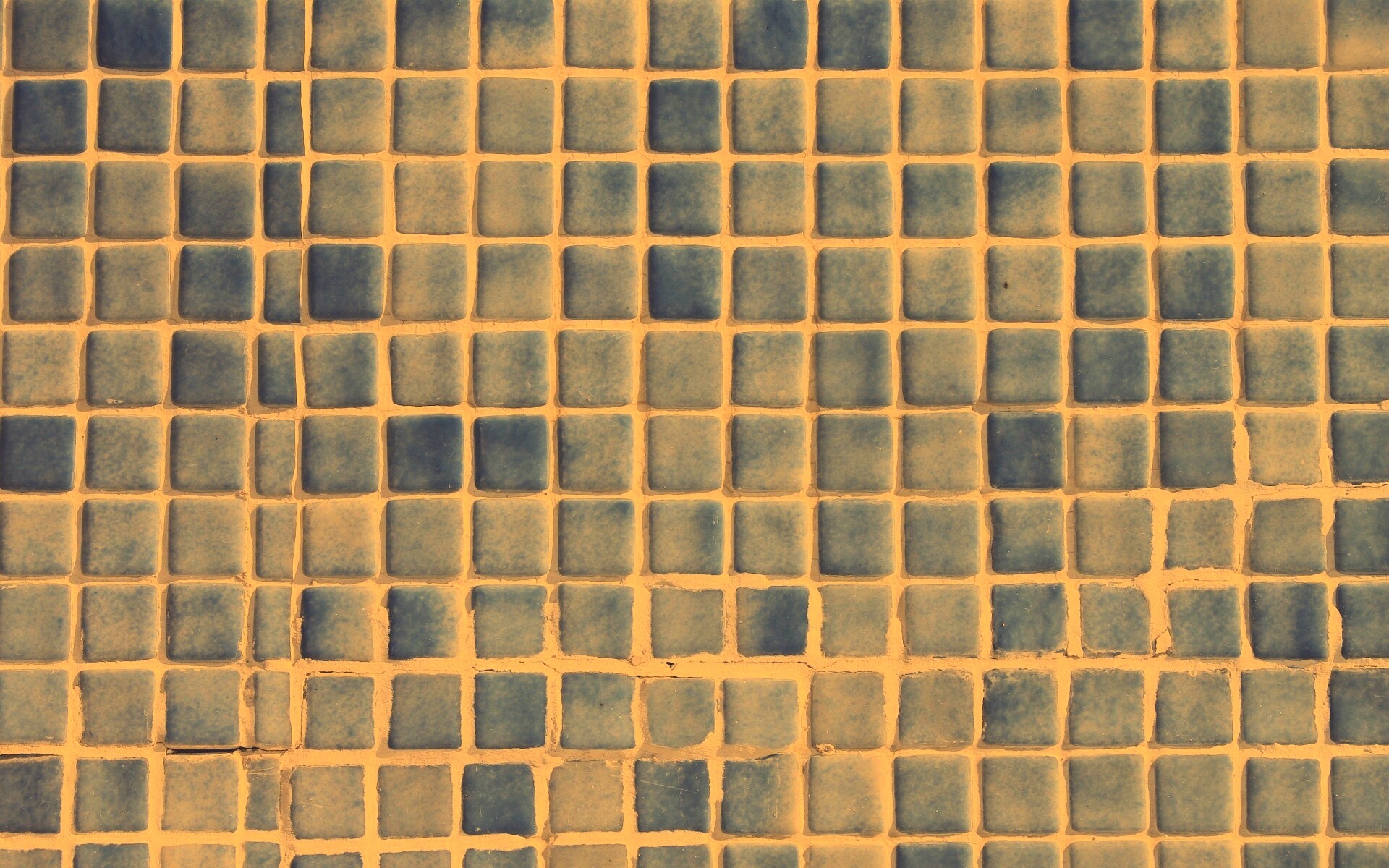 Мелкая голубая плитка обои