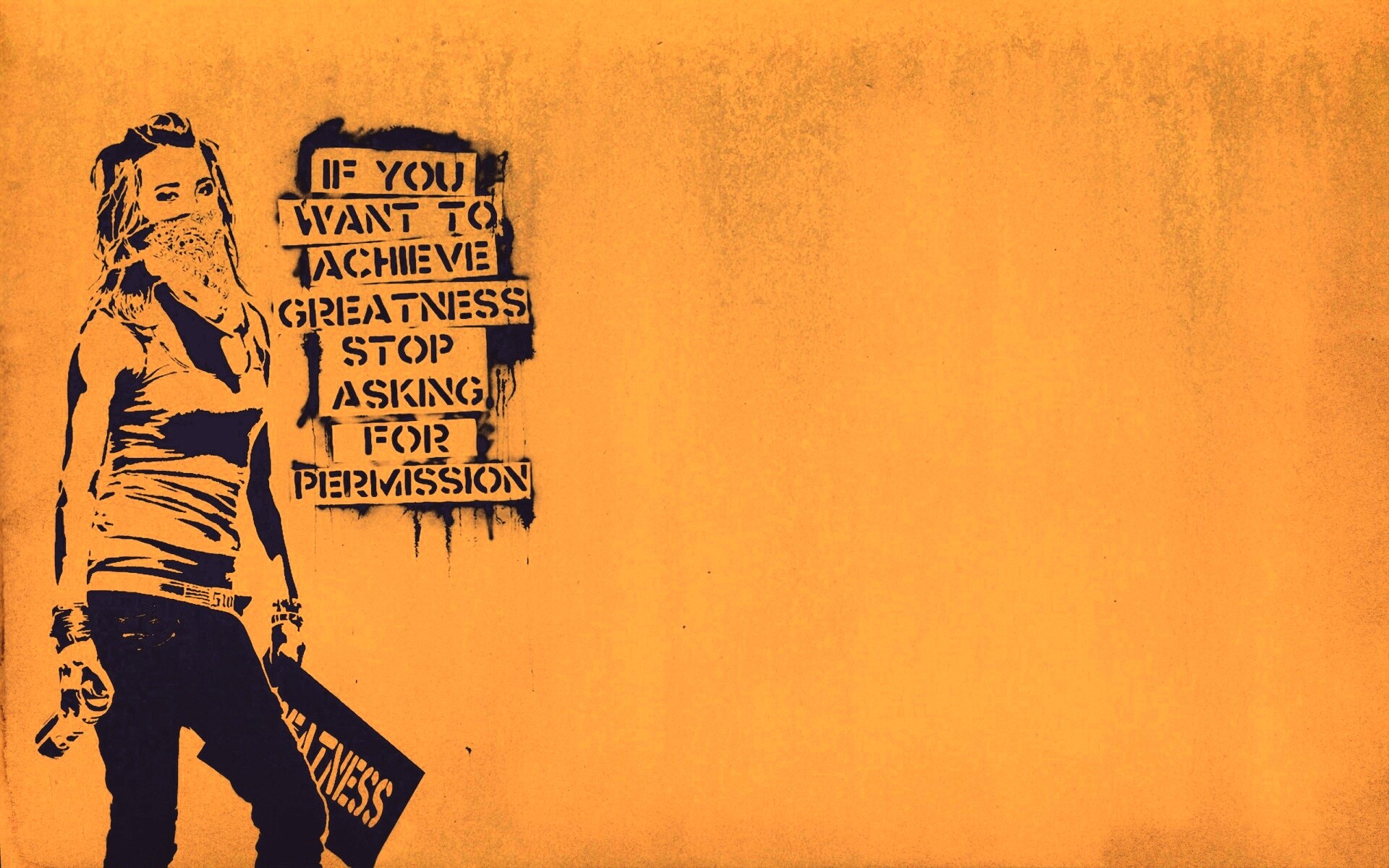 Девушка с баллончиком обои