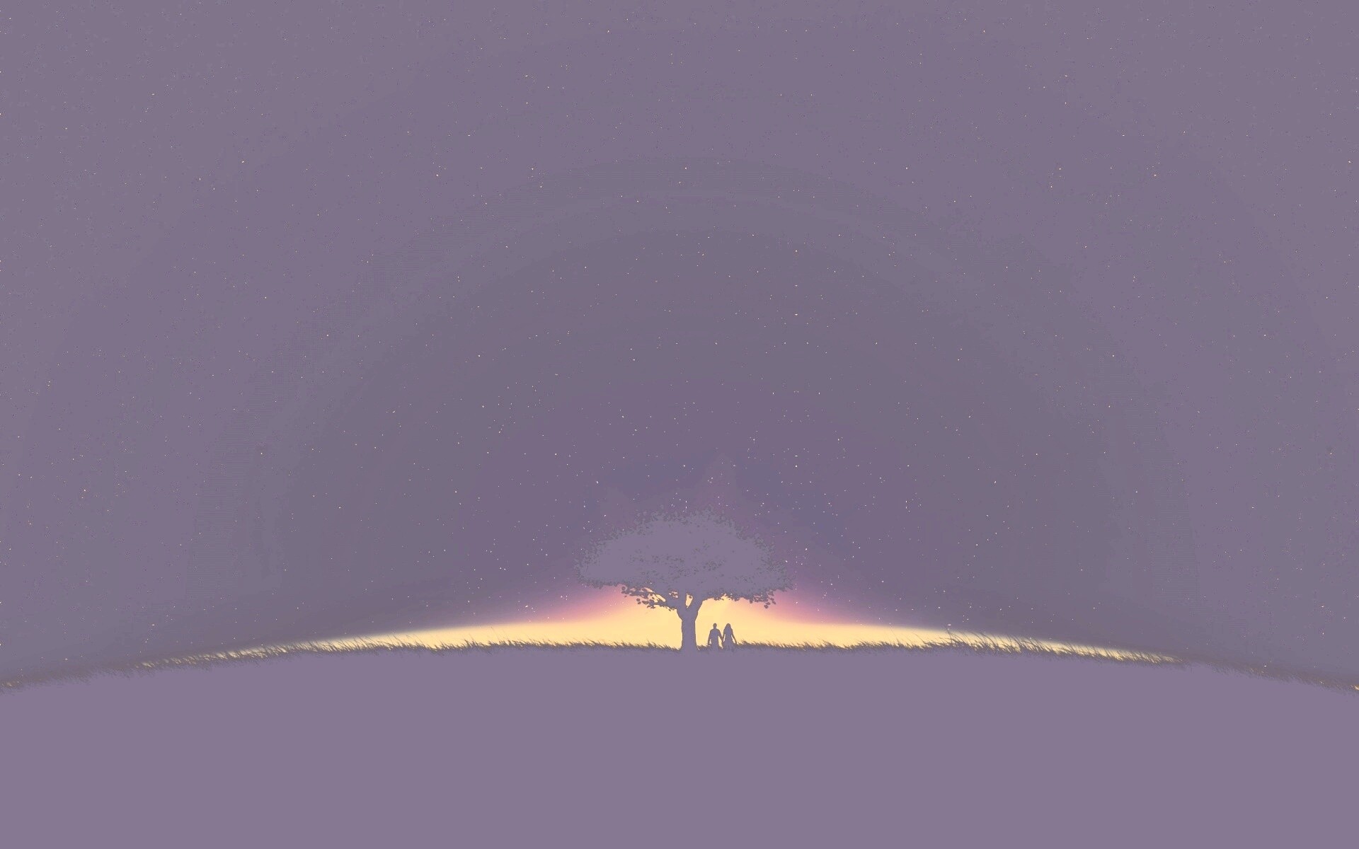 Звёздная ночь обои