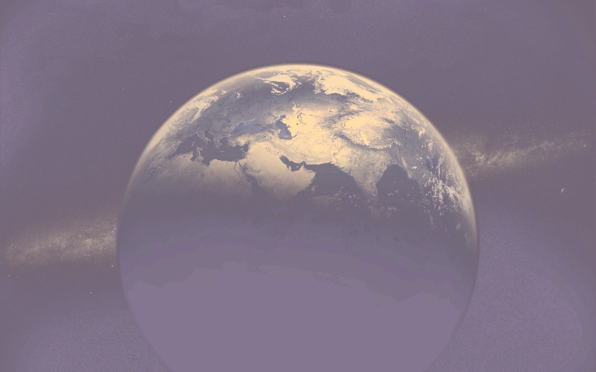 Северное полушарие Земли обои