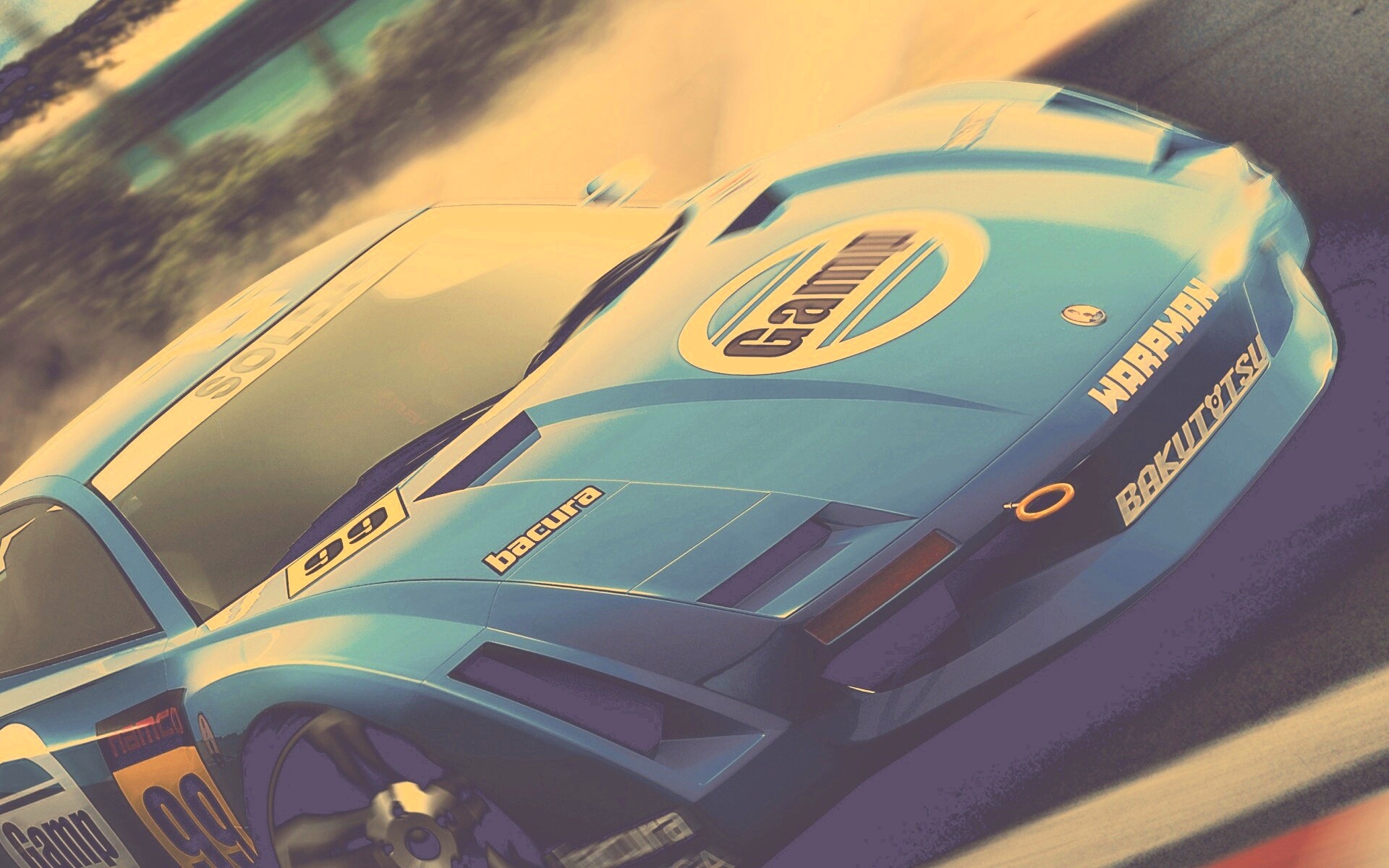 Гоночный автомобиль обои
