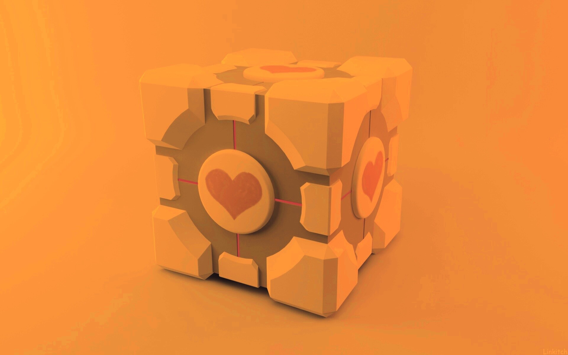 Взвешенный куб-компаньон обои