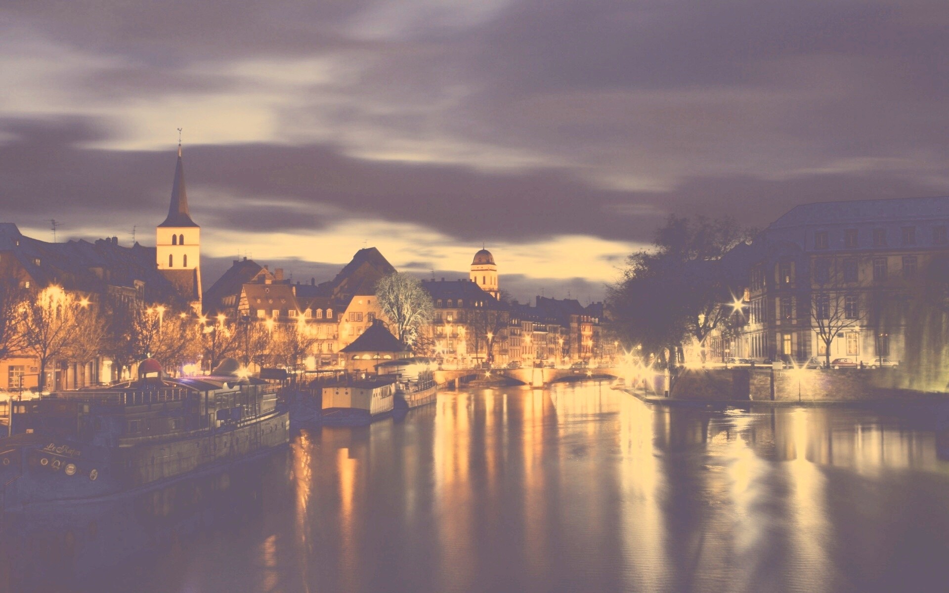 Город Страсбург обои