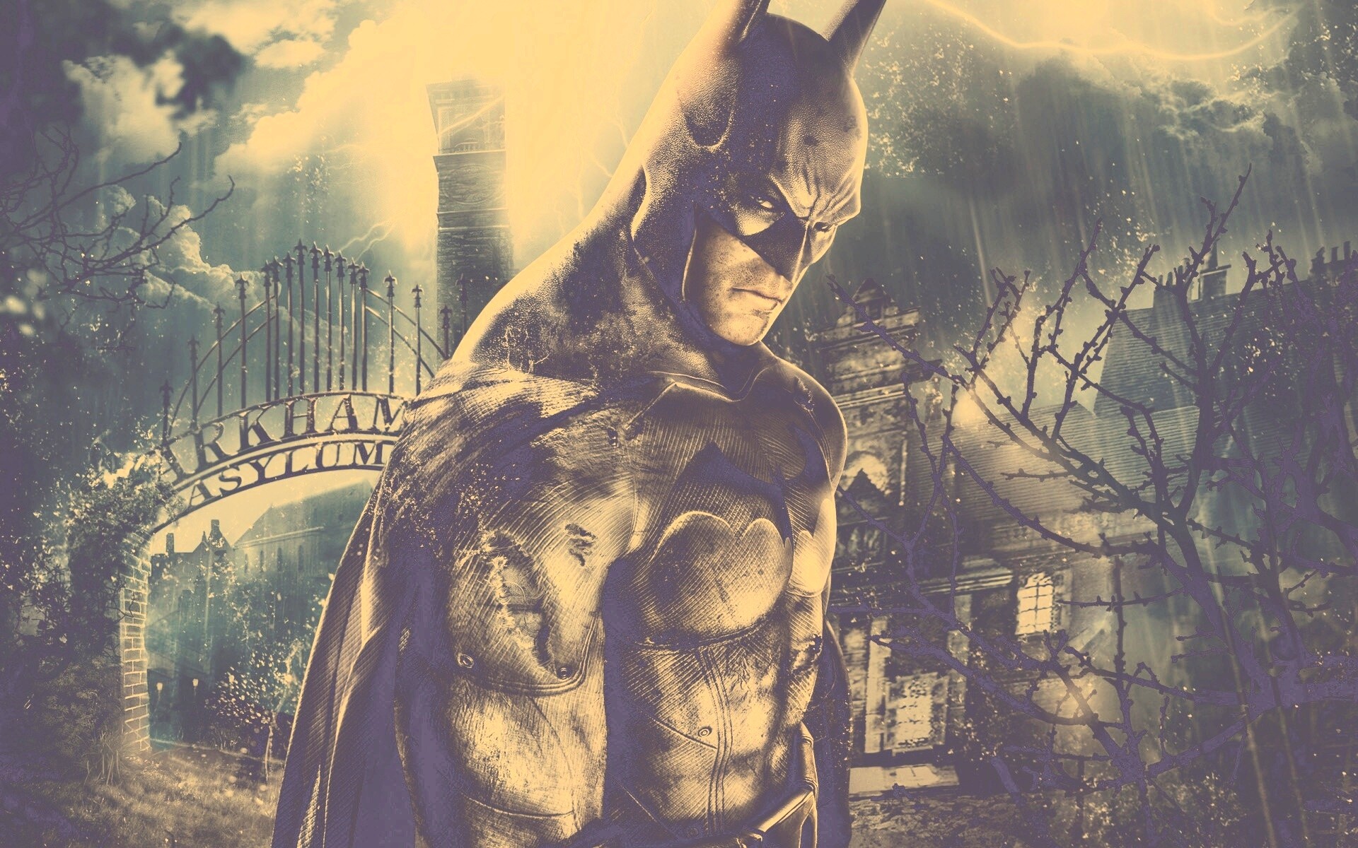 Batman Arkham Asylum обои