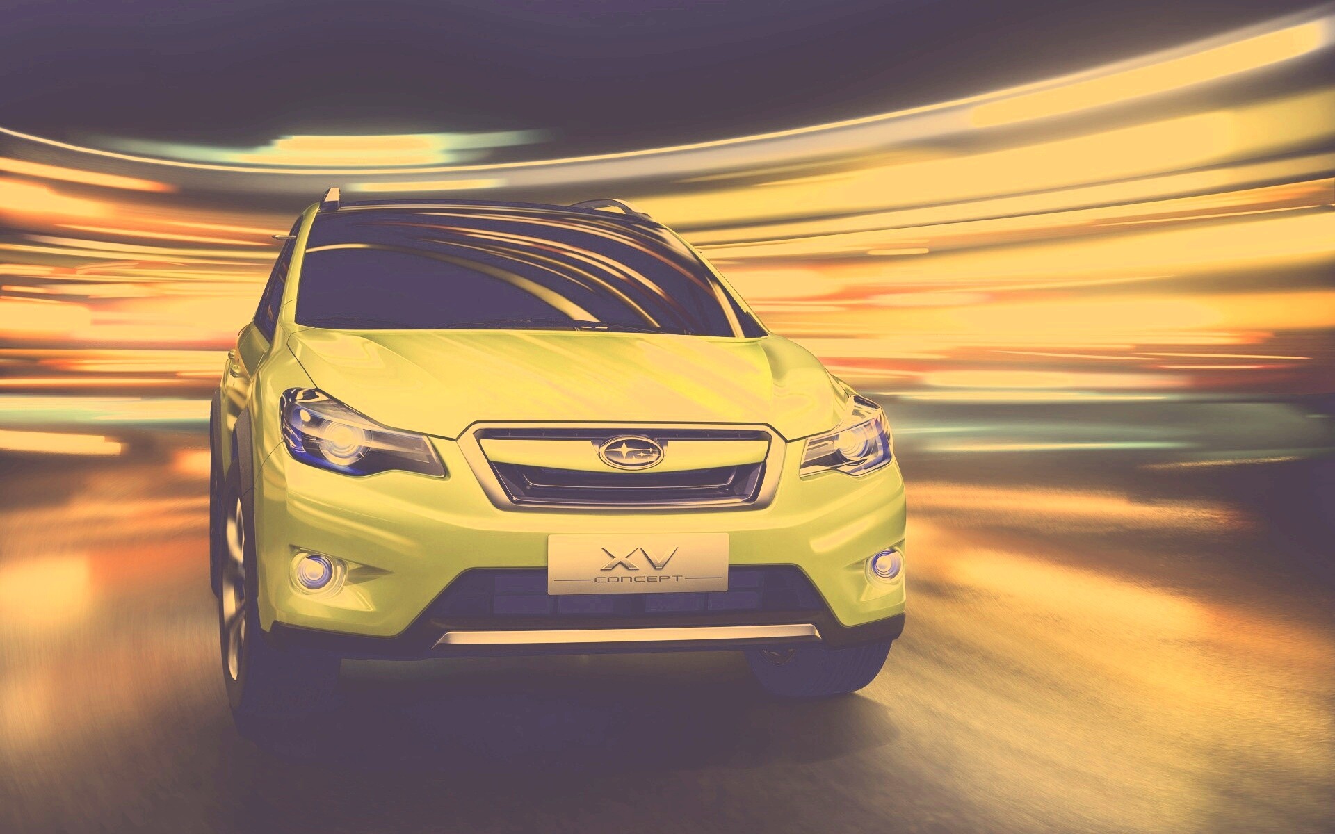 Subaru crossover обои