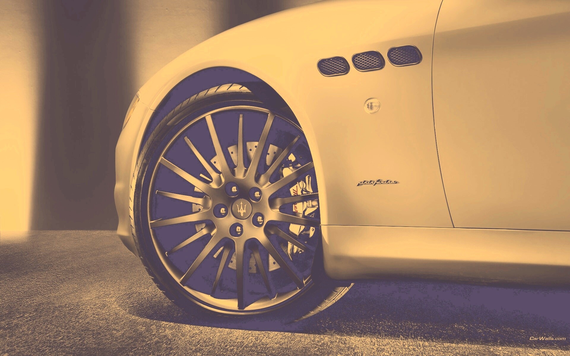 Рендер Maserati Quattropotre обои