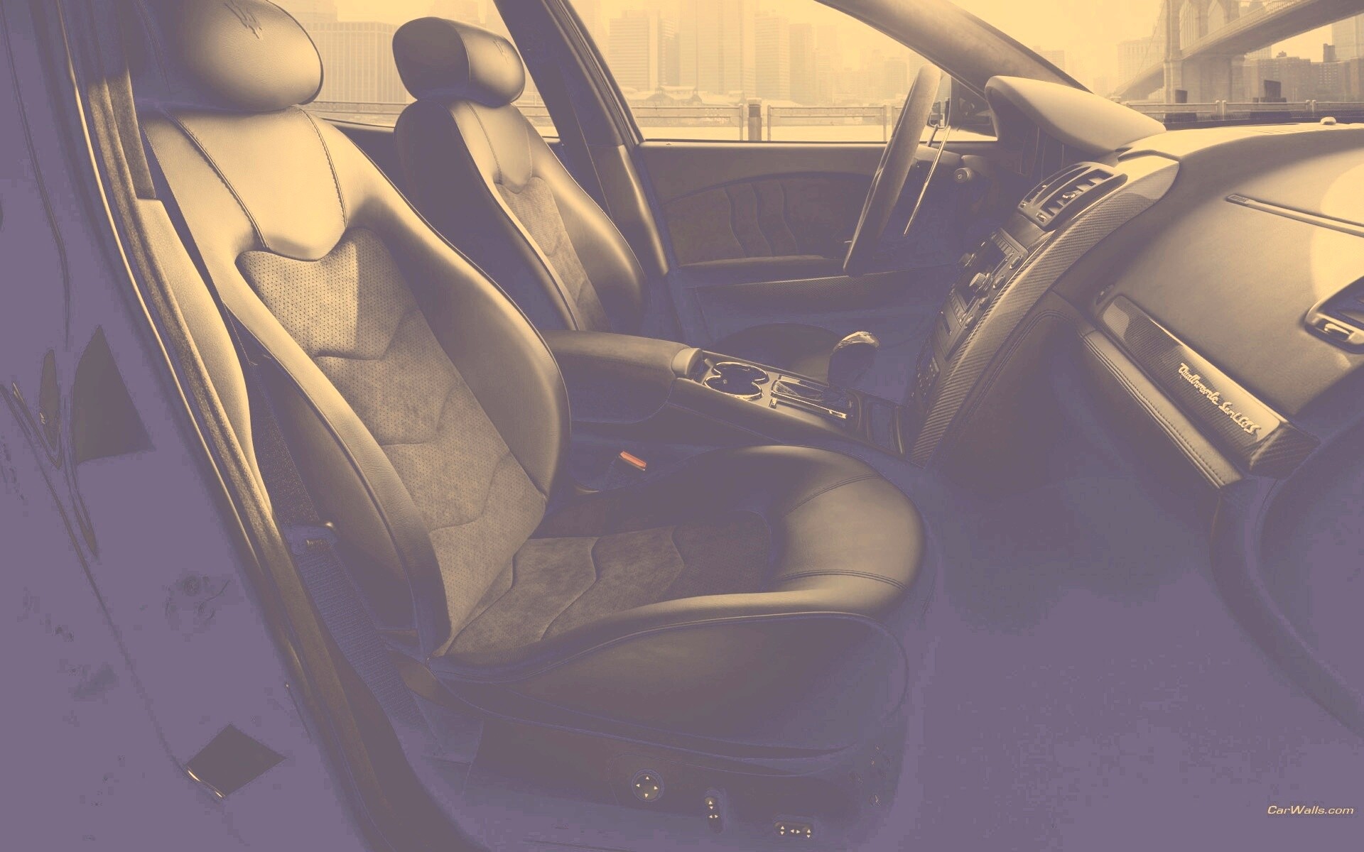Салон мазерати quattroporte обои