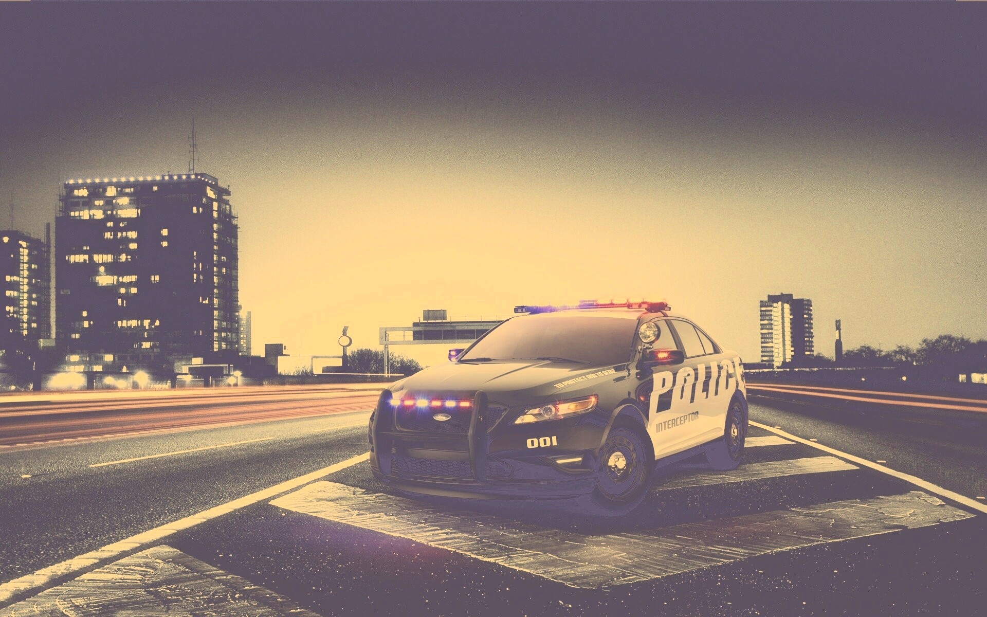 Полицейский Форд обои