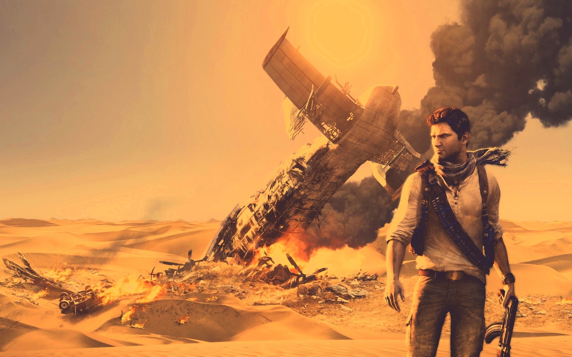 Uncharted 3 : Drakes deception обои
