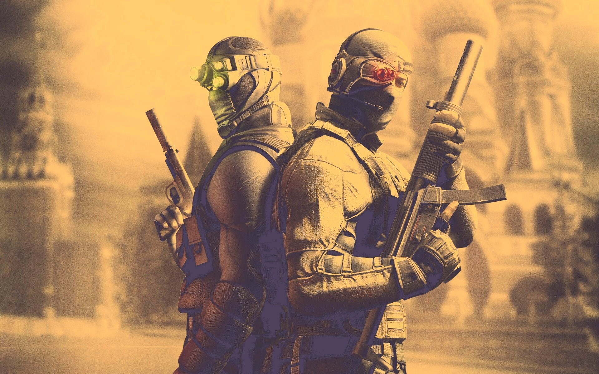 Sam Fisher в Москве обои