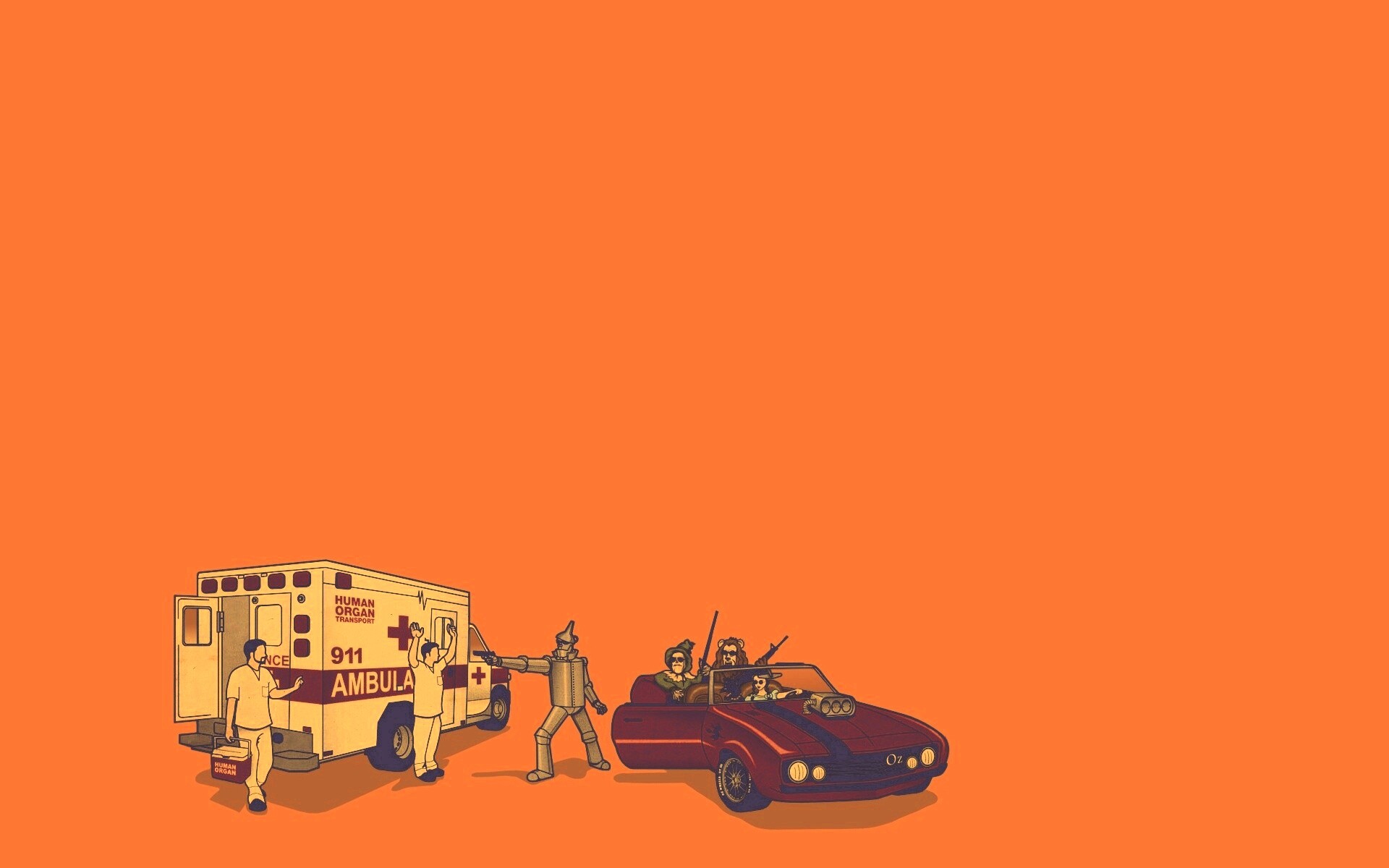 Железный дровосек крадет сердце обои