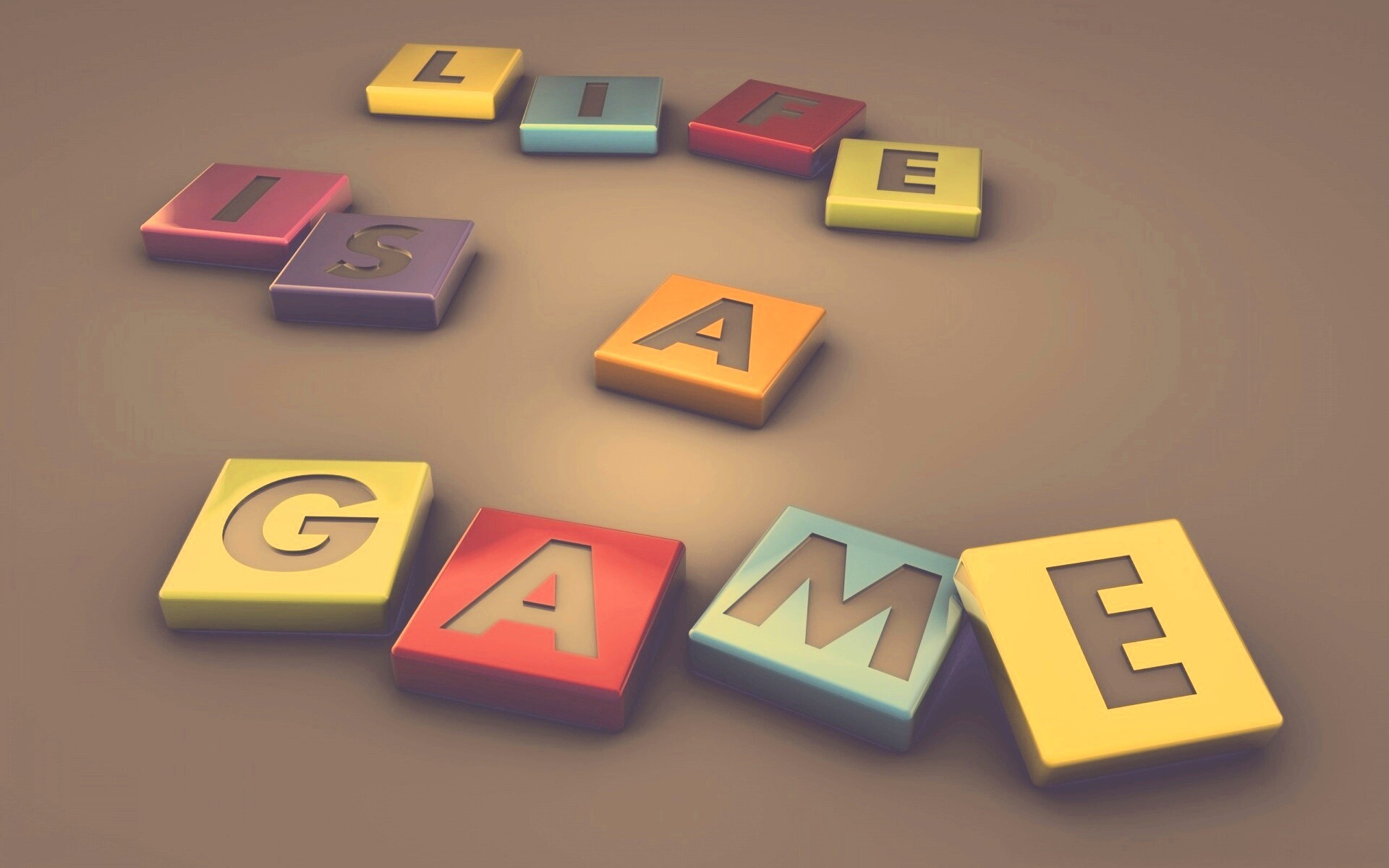 Жизнь - игра обои