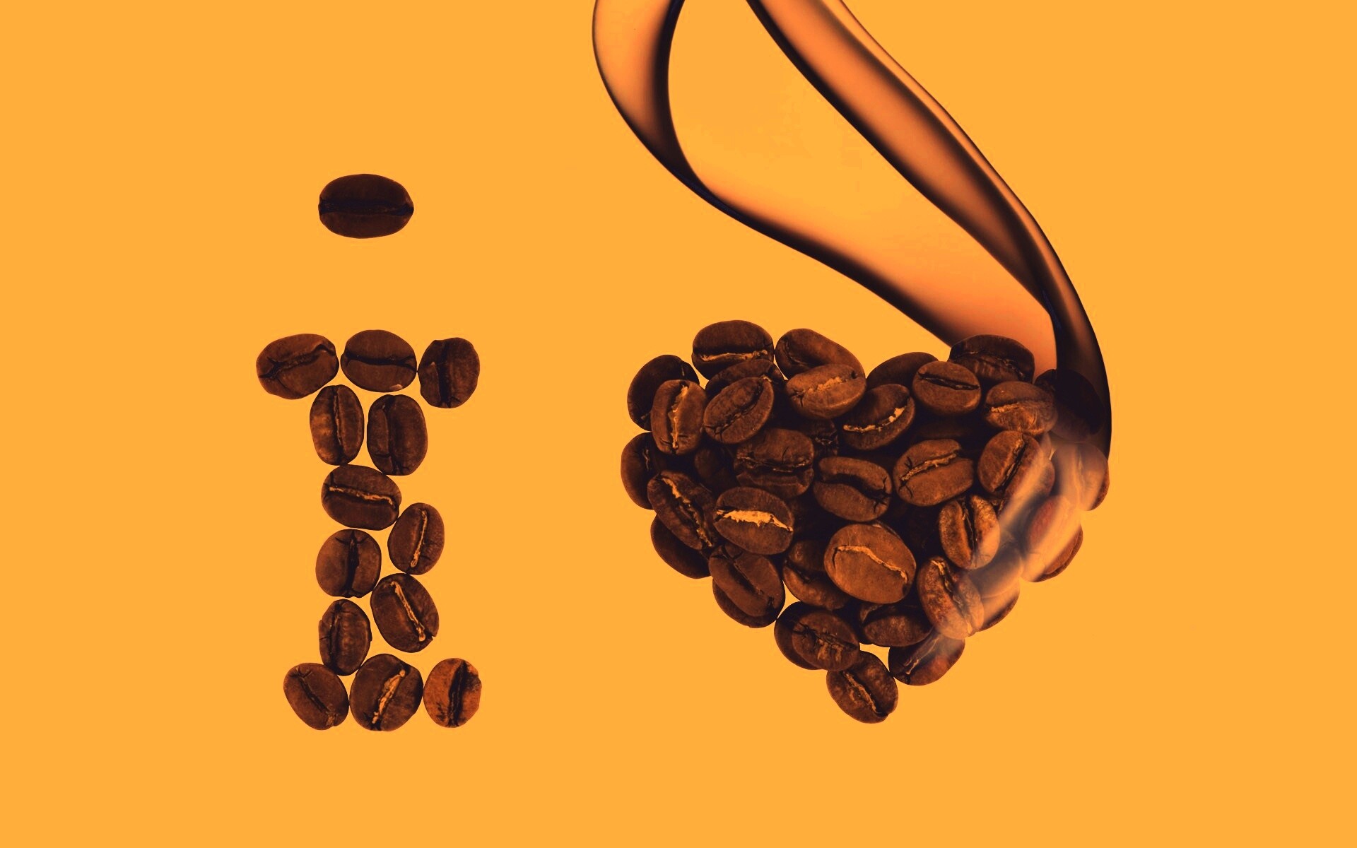 I love кофе обои