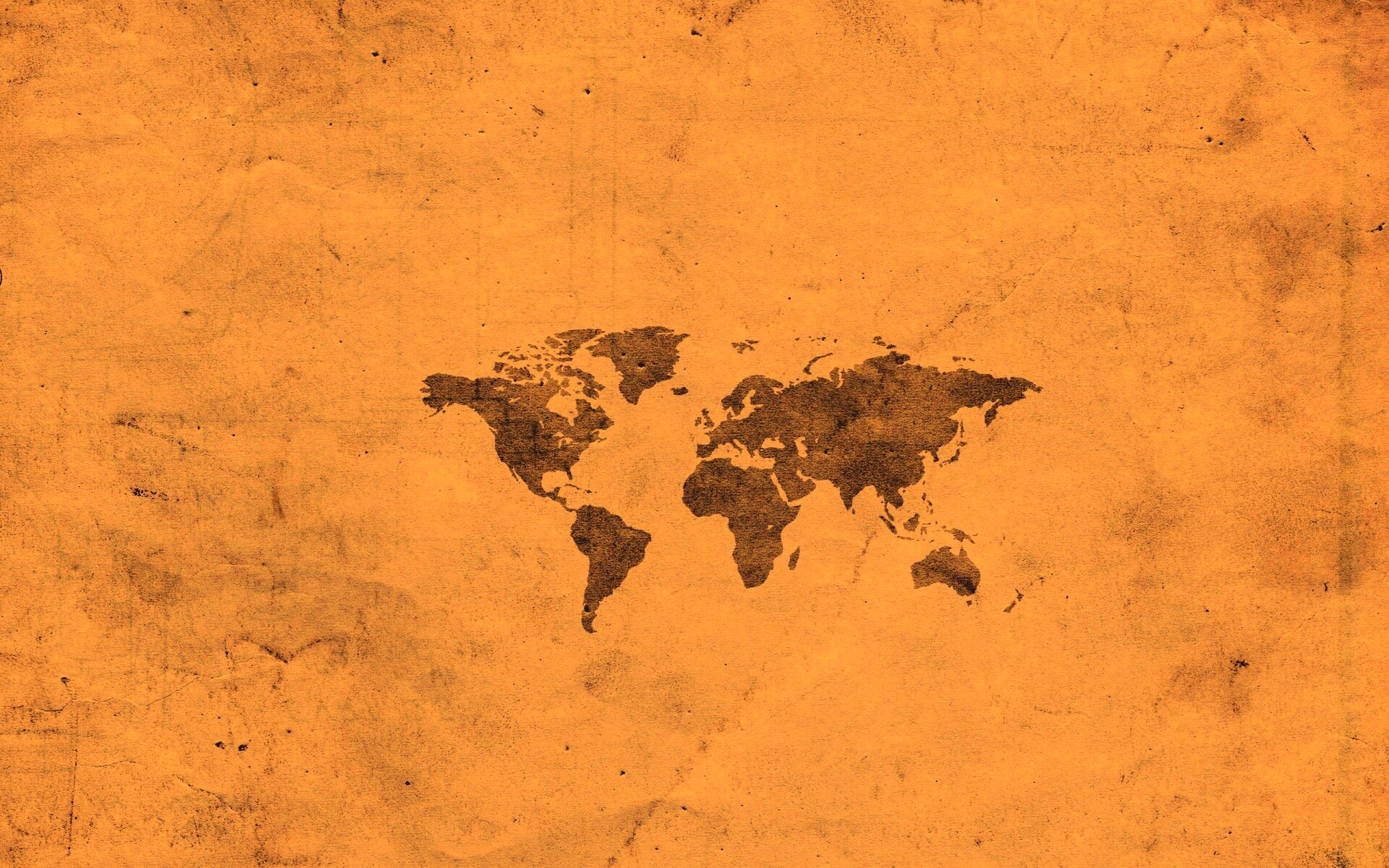 Карта мира на старой бумаге обои