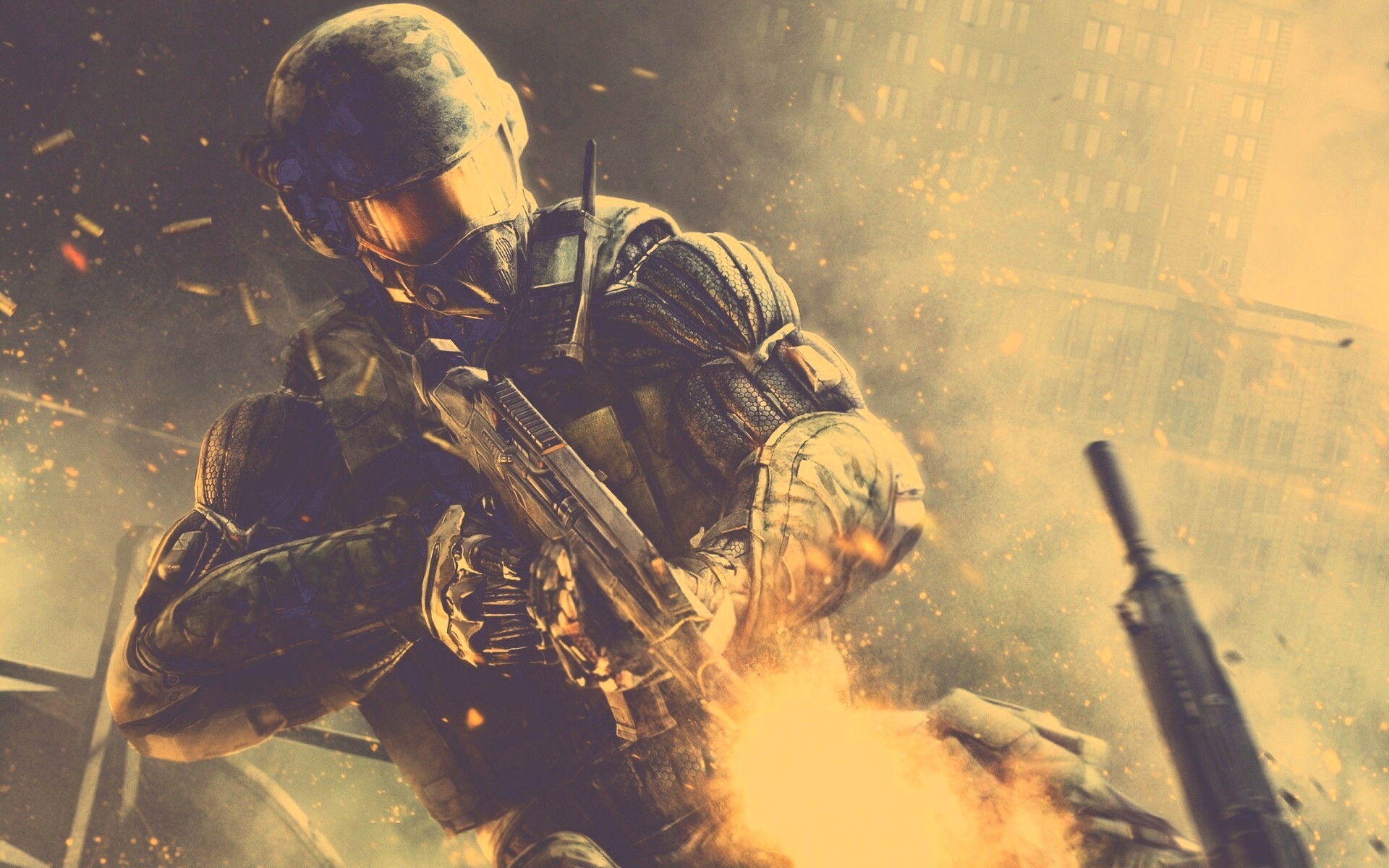 Костюм из Crysis 2 обои