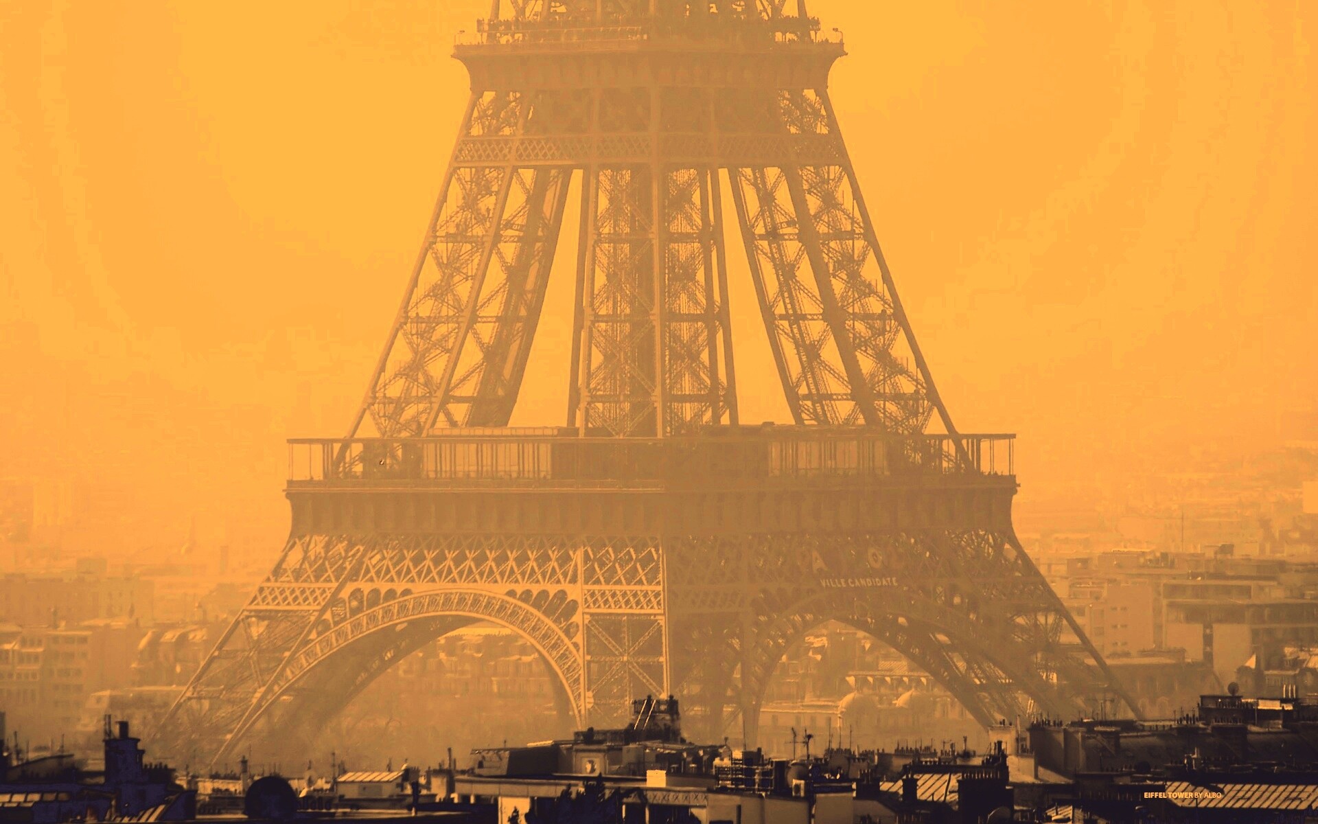 Эйфелева башня в Париже обои