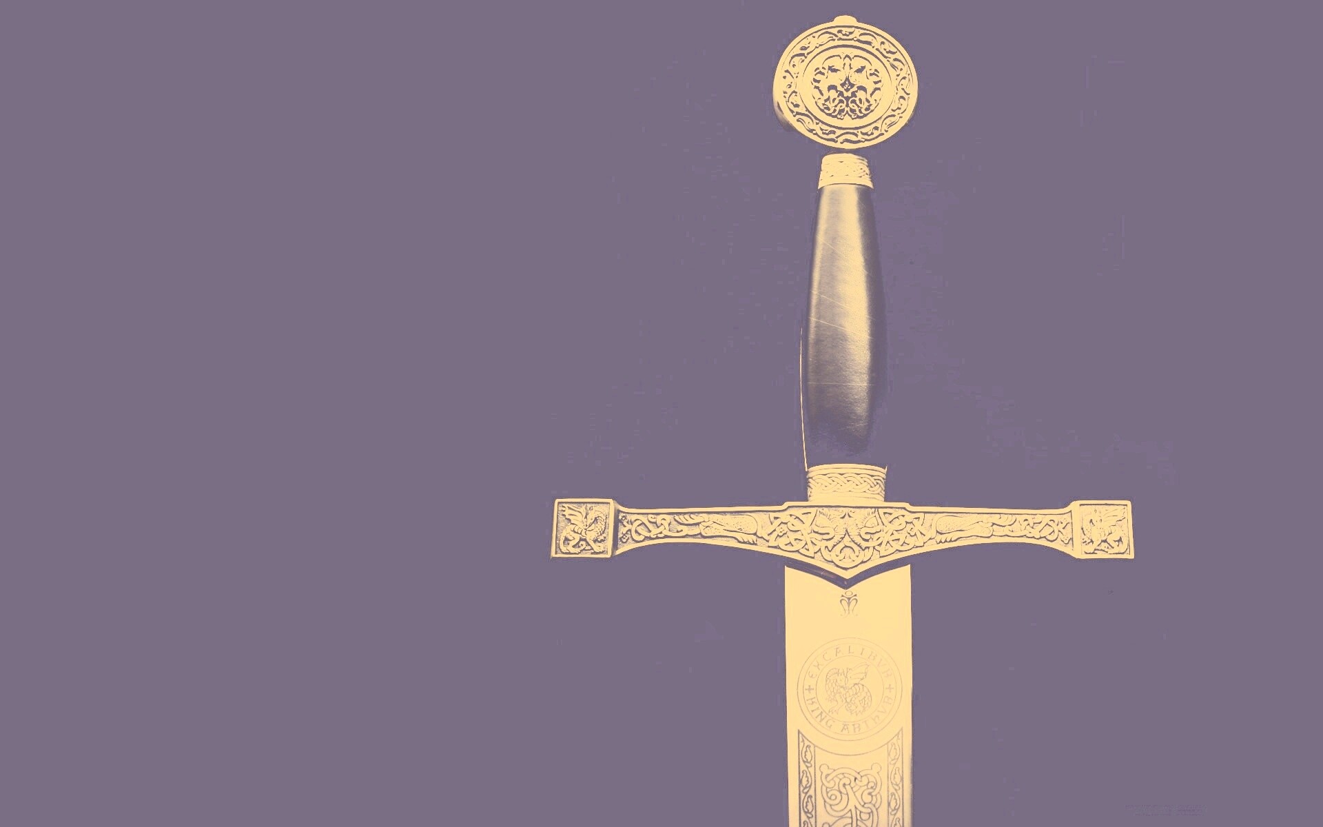 Гарда и эфес средневекового меча обои