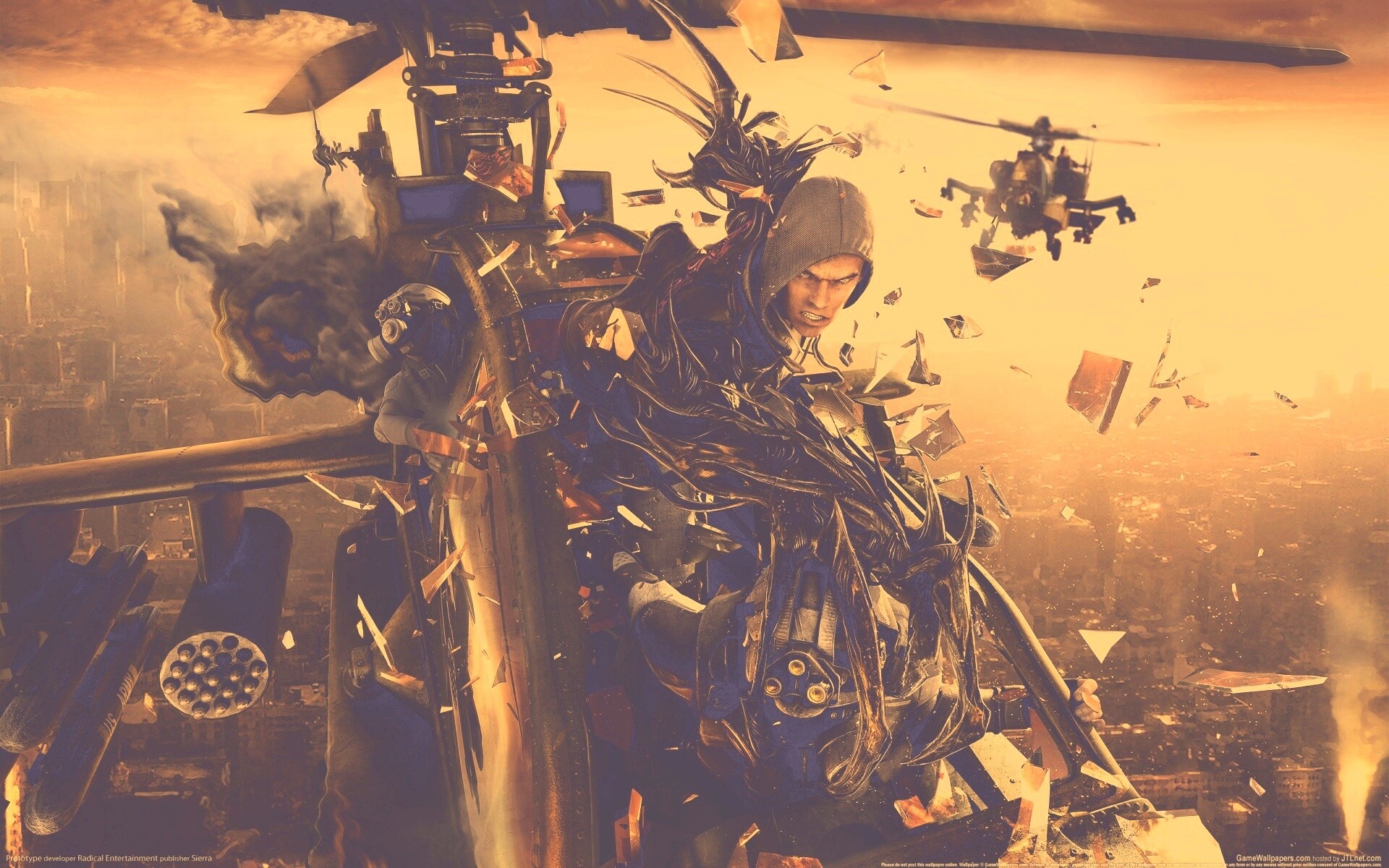 Алекс из Prototype обои