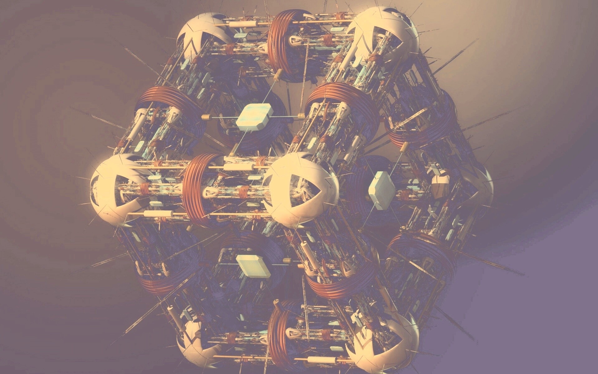 Технокуб обои