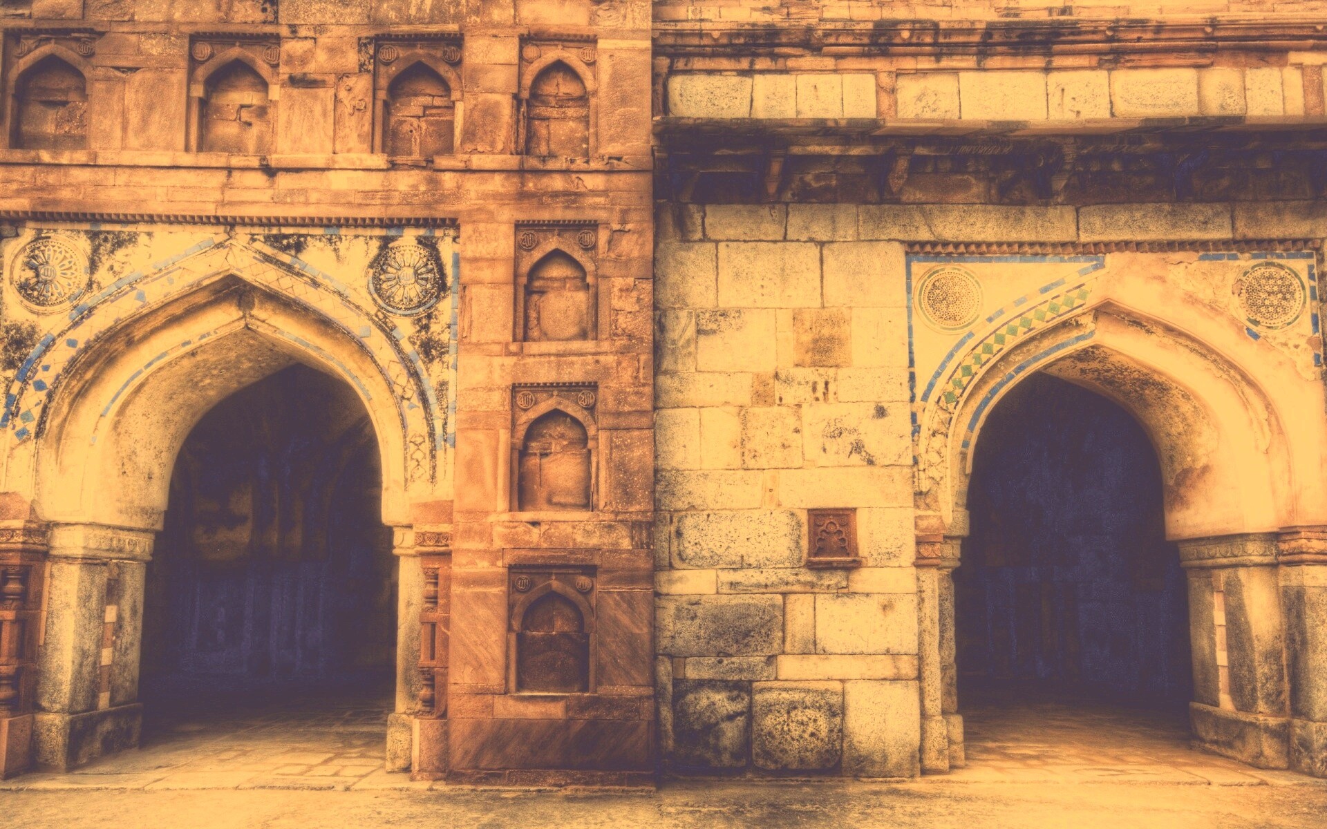 Старый город обои