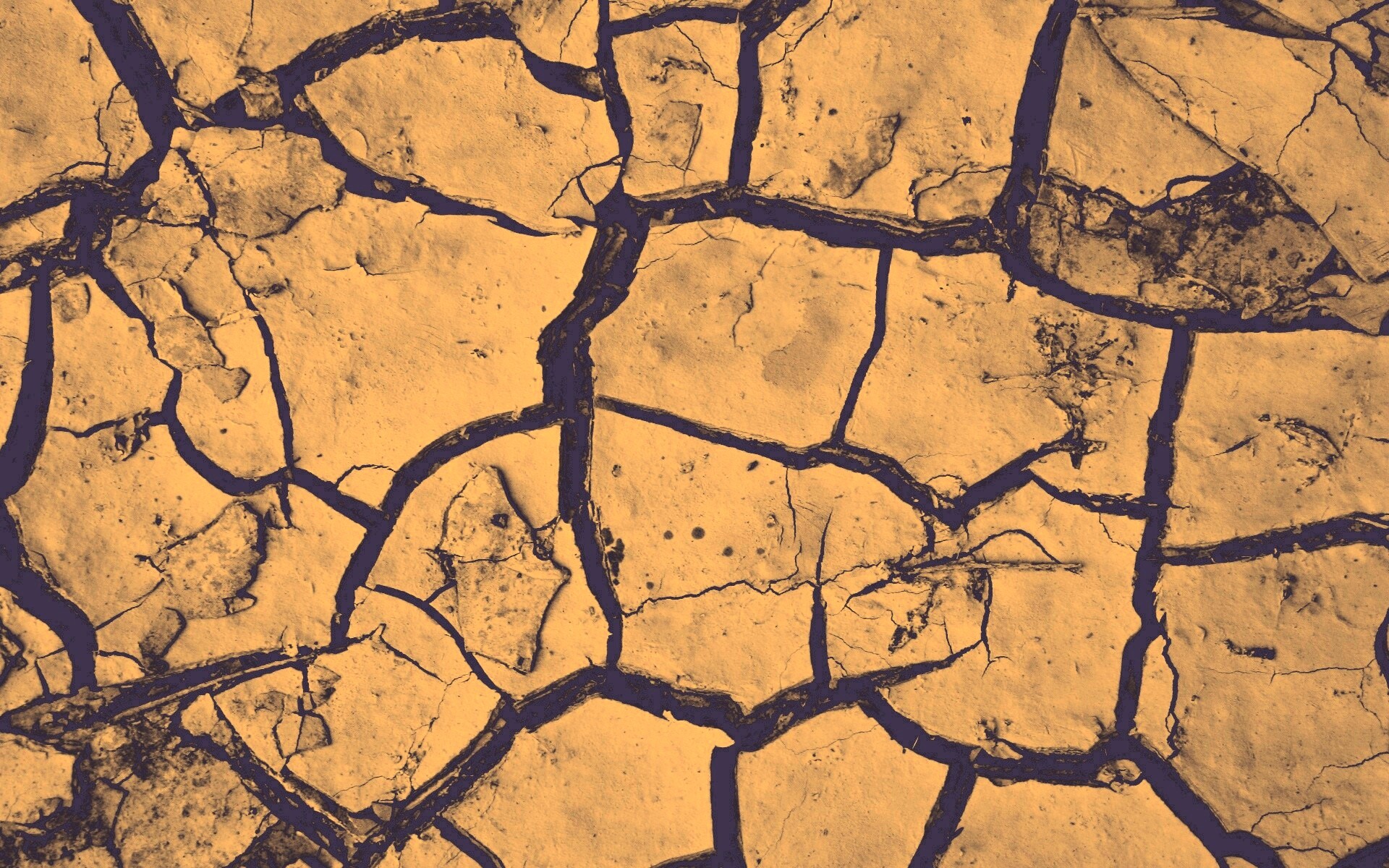 Сухая растрескавшаяся глина обои