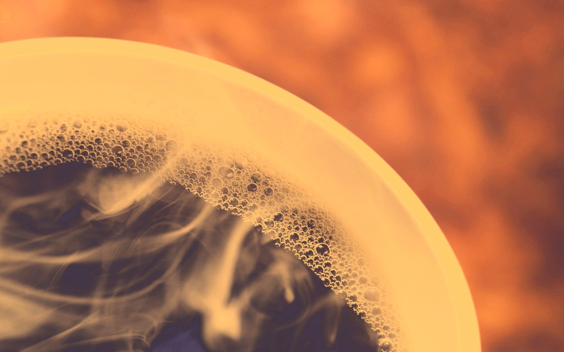 Горячий кофе обои