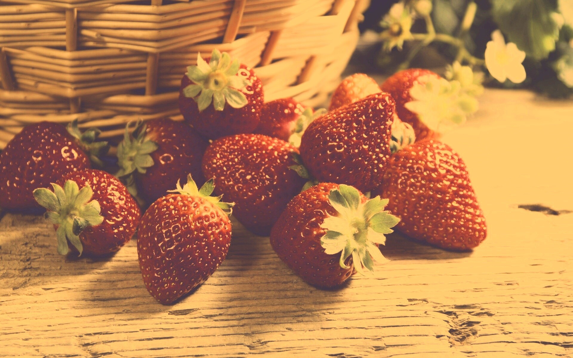 Клубничка обои