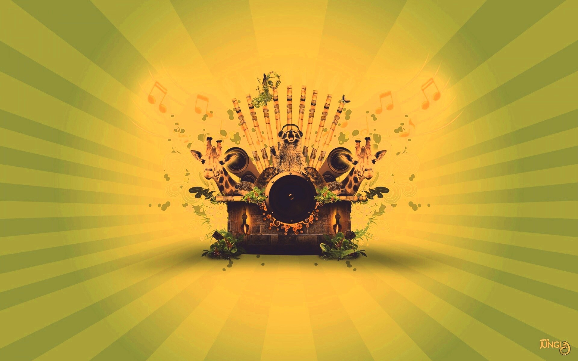 Музыка джунглей обои