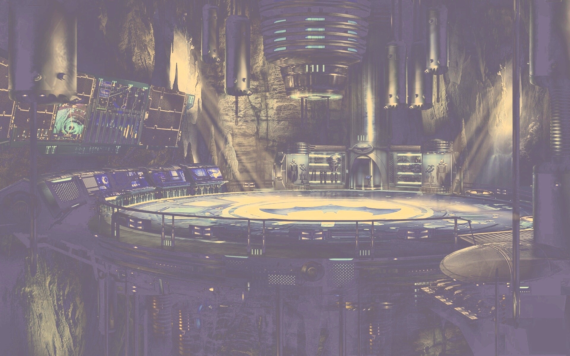 Убежище бэтмена обои