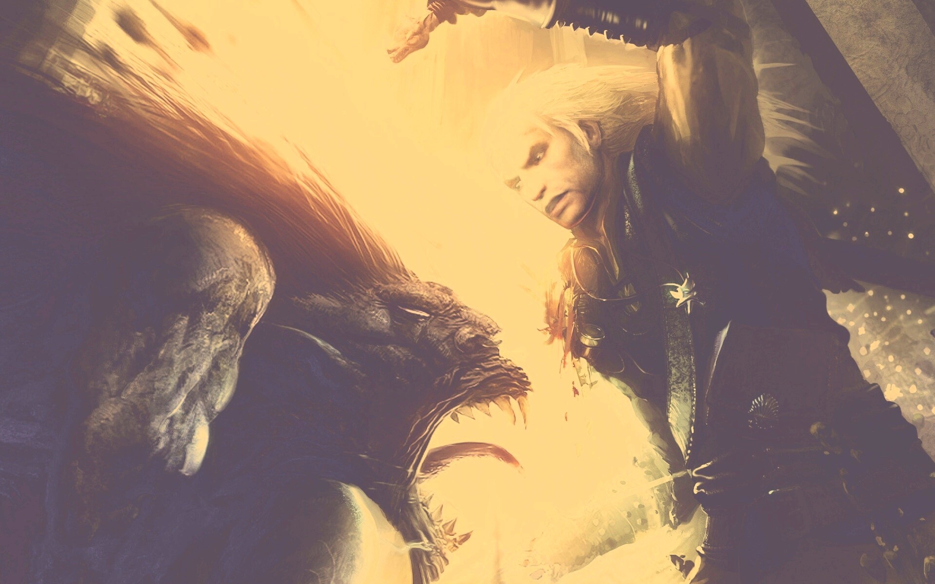 Эпизод из Ведьмака обои