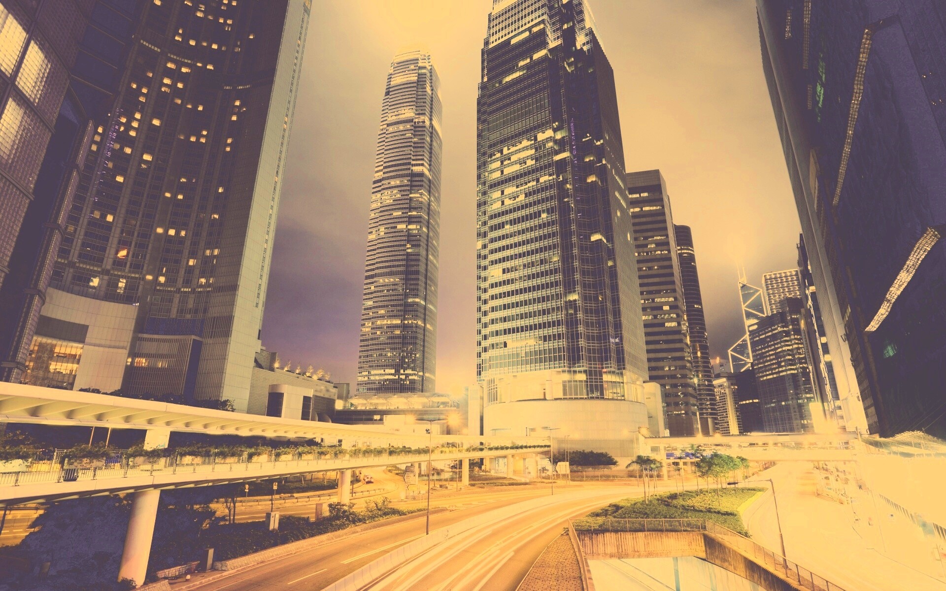 Жизнь в большом городе обои