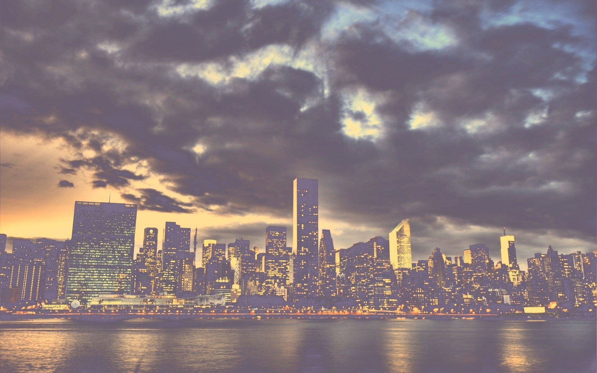 Красивый город обои