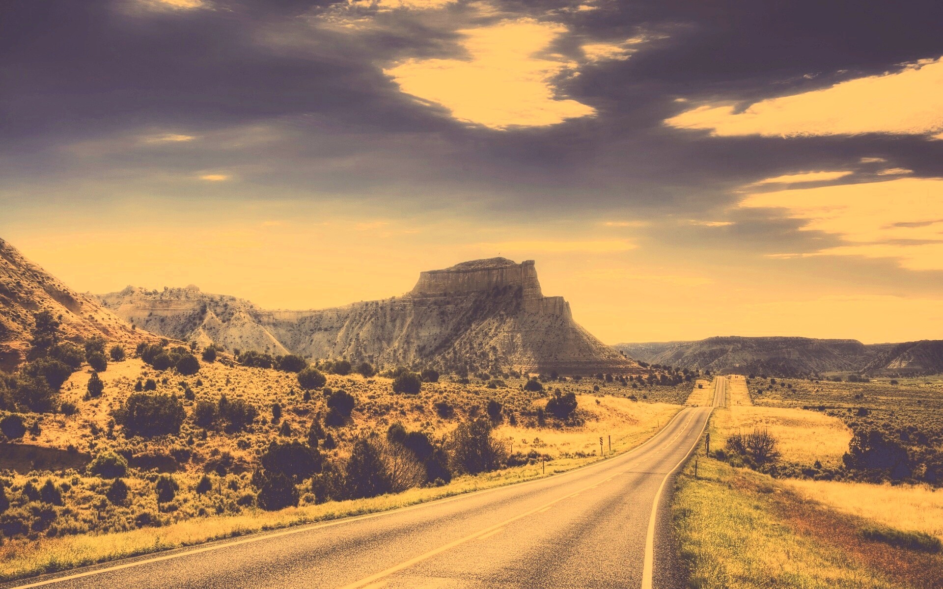 Большая дорога обои