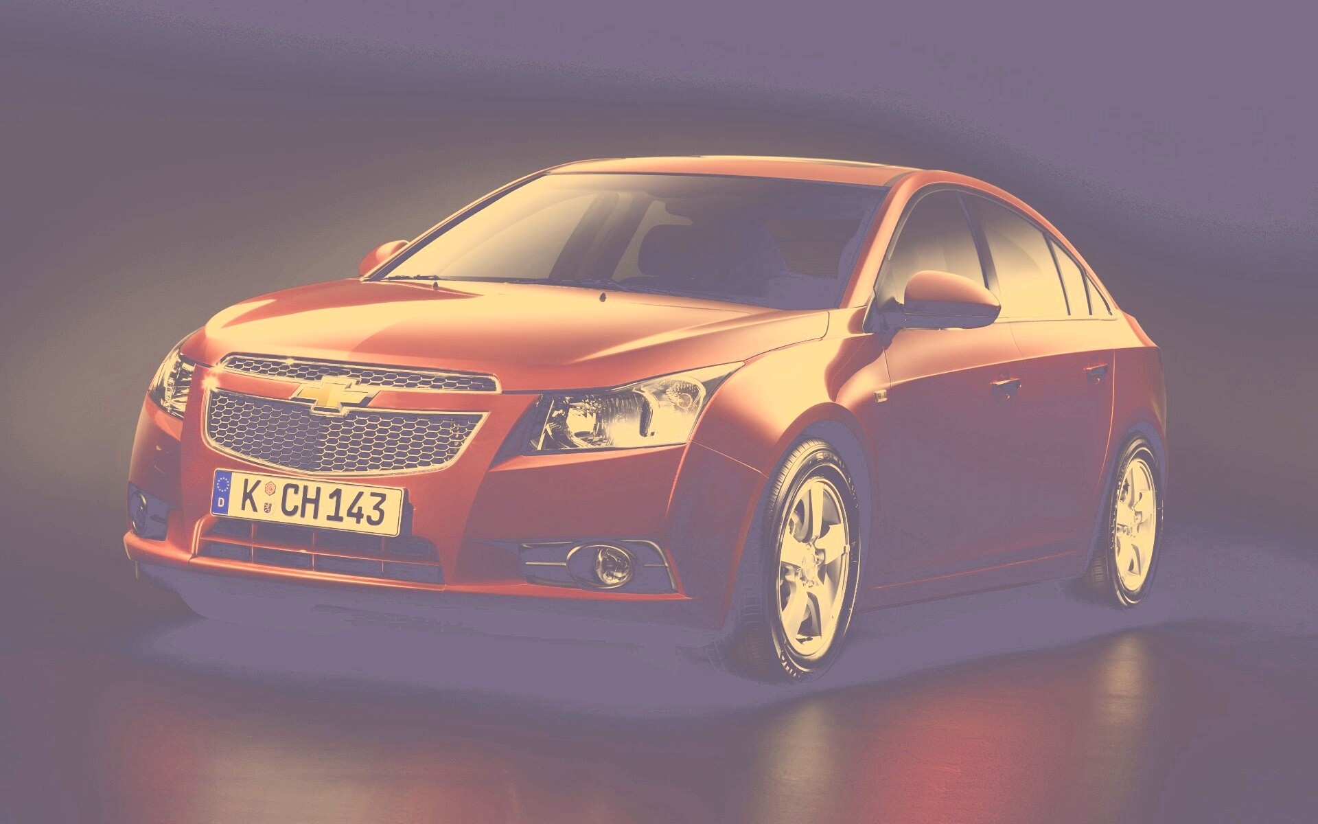 Седан Шевроле Круз обои