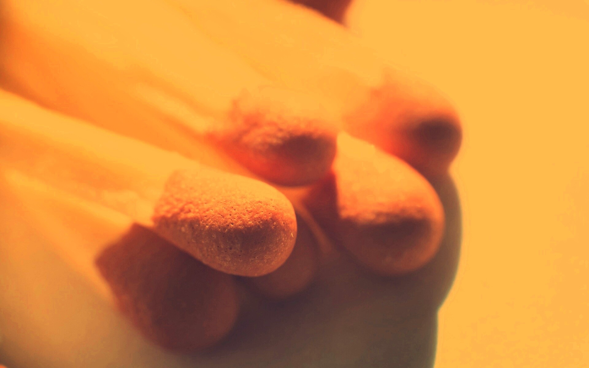 Спички в макро съемке обои