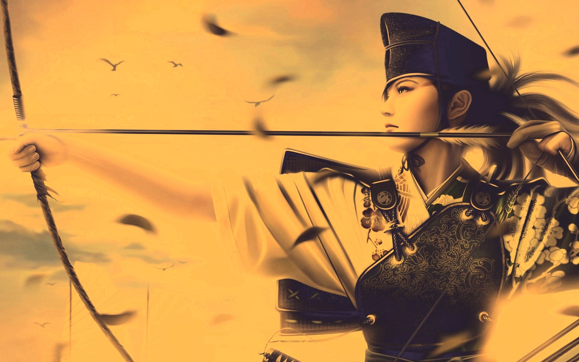 Лучница обои