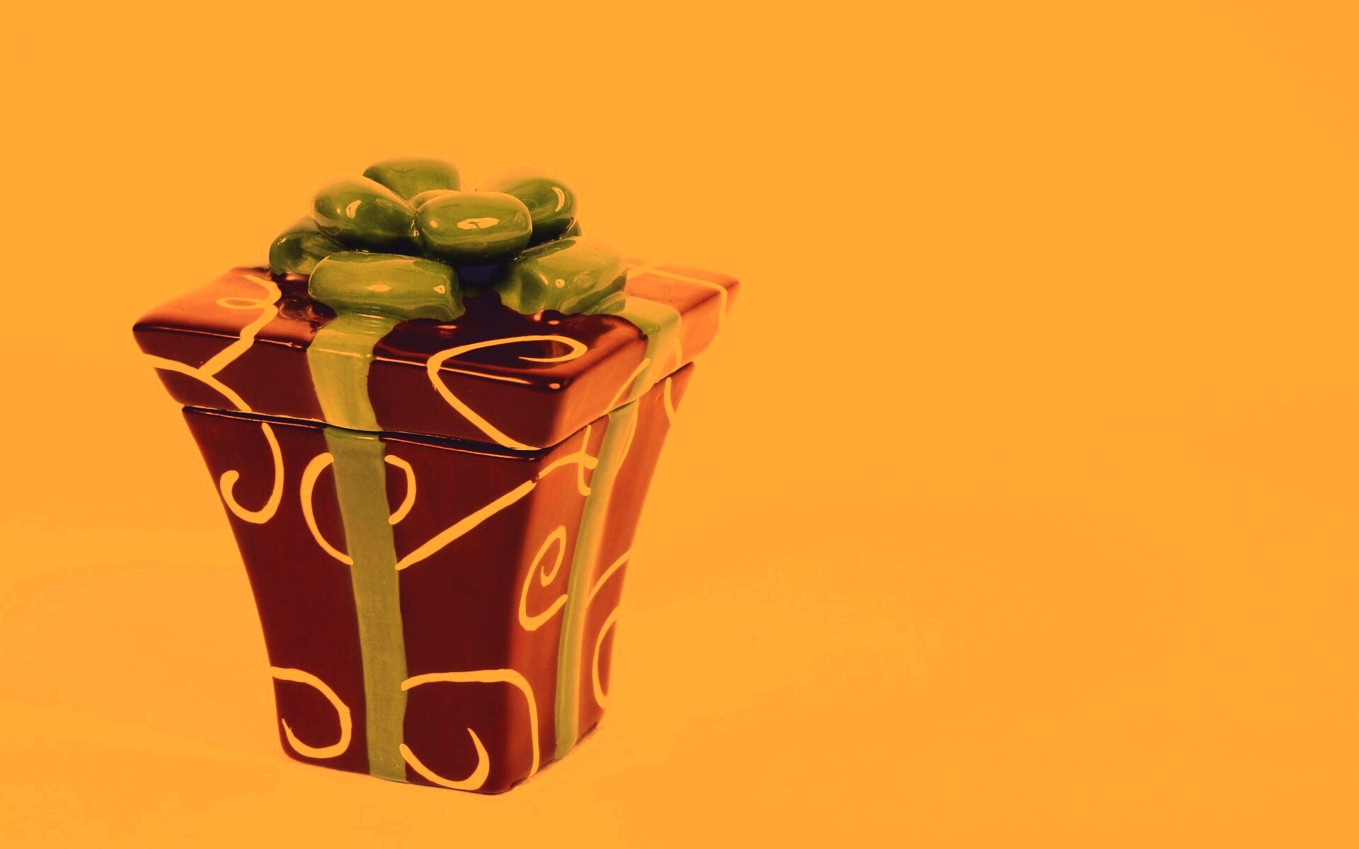 Картинка — подарок на Новый год обои