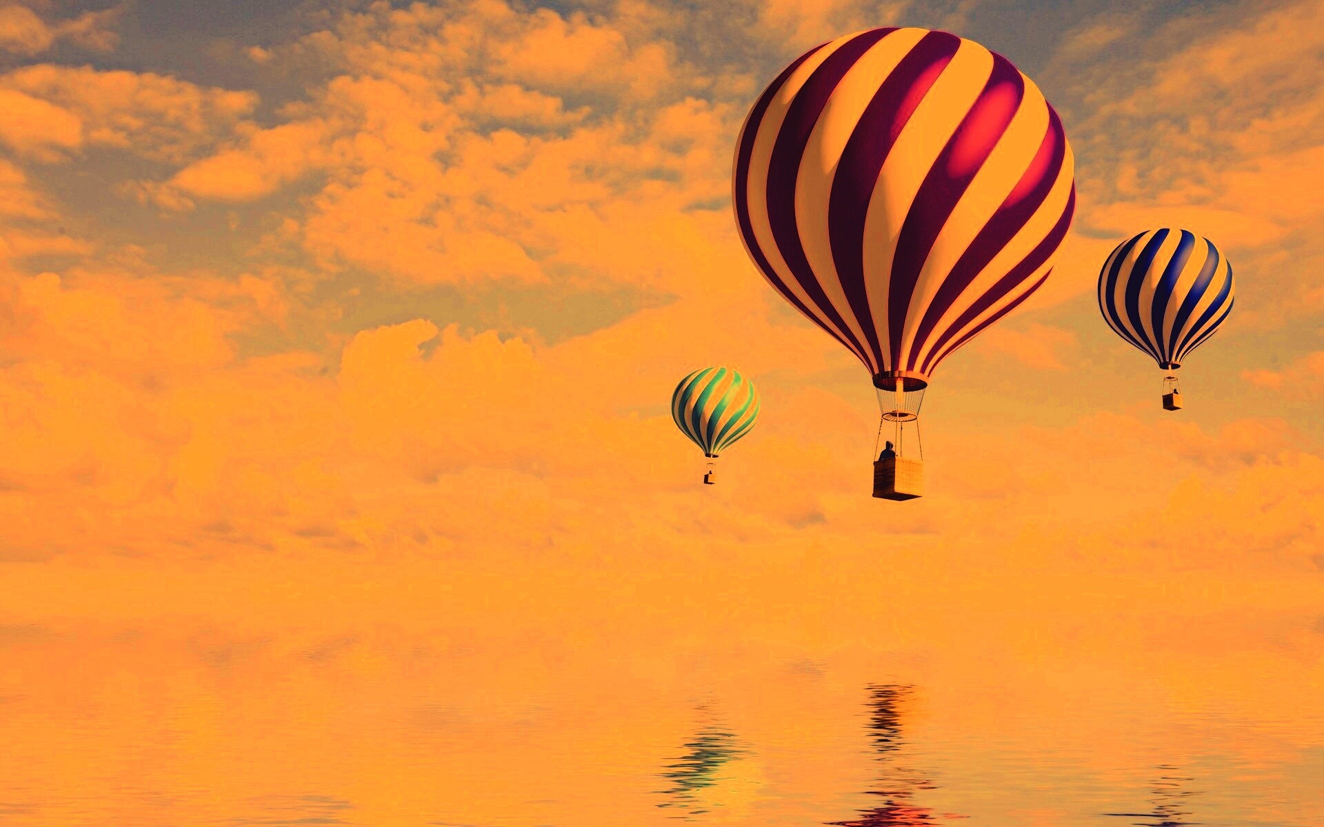 Воздушные шары обои