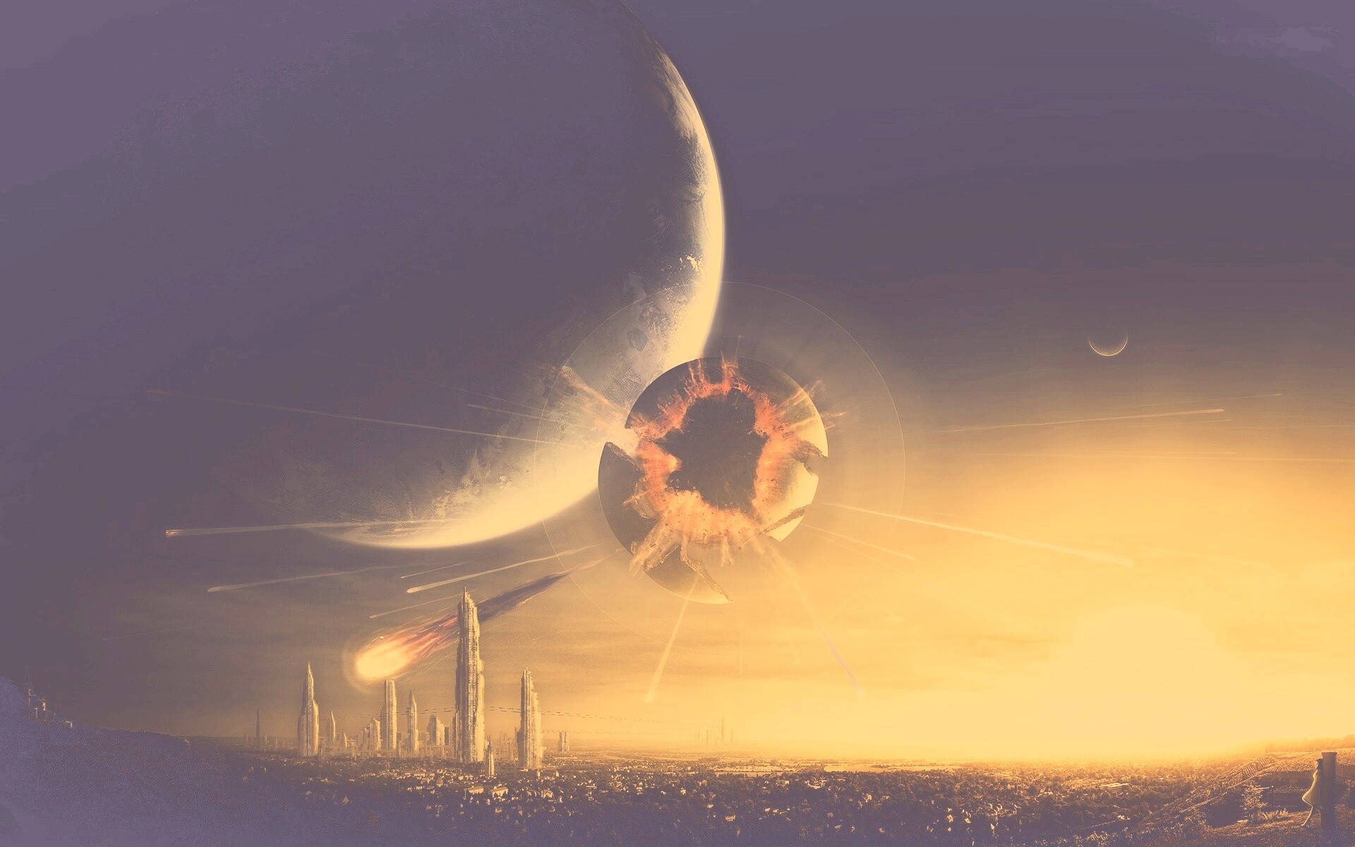 Катастрофа планетарного масштаба обои