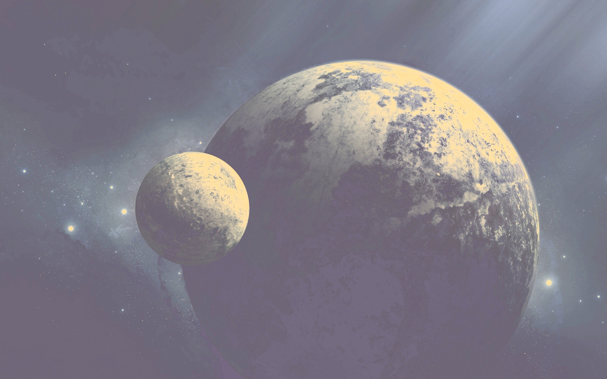 Холодная планета обои