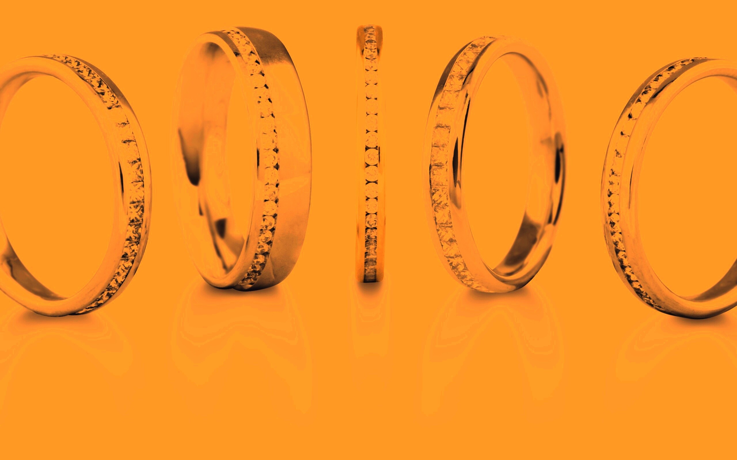 Кольца обои